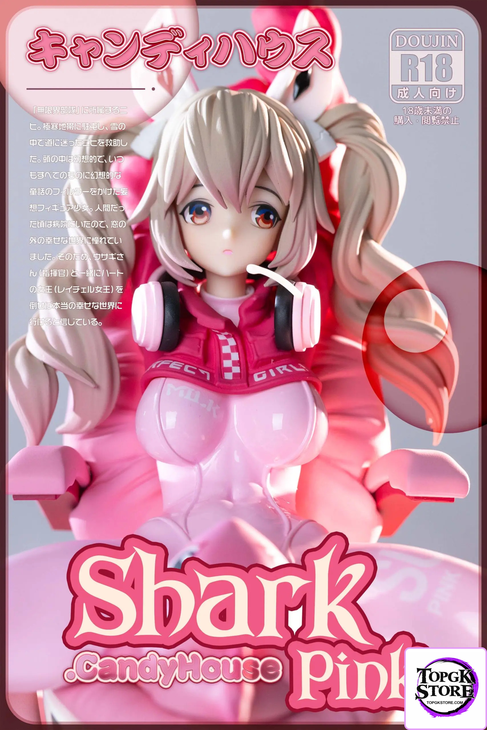 Candy House Studio – Alice Pink Shark - Photo 1 | TopGKStore