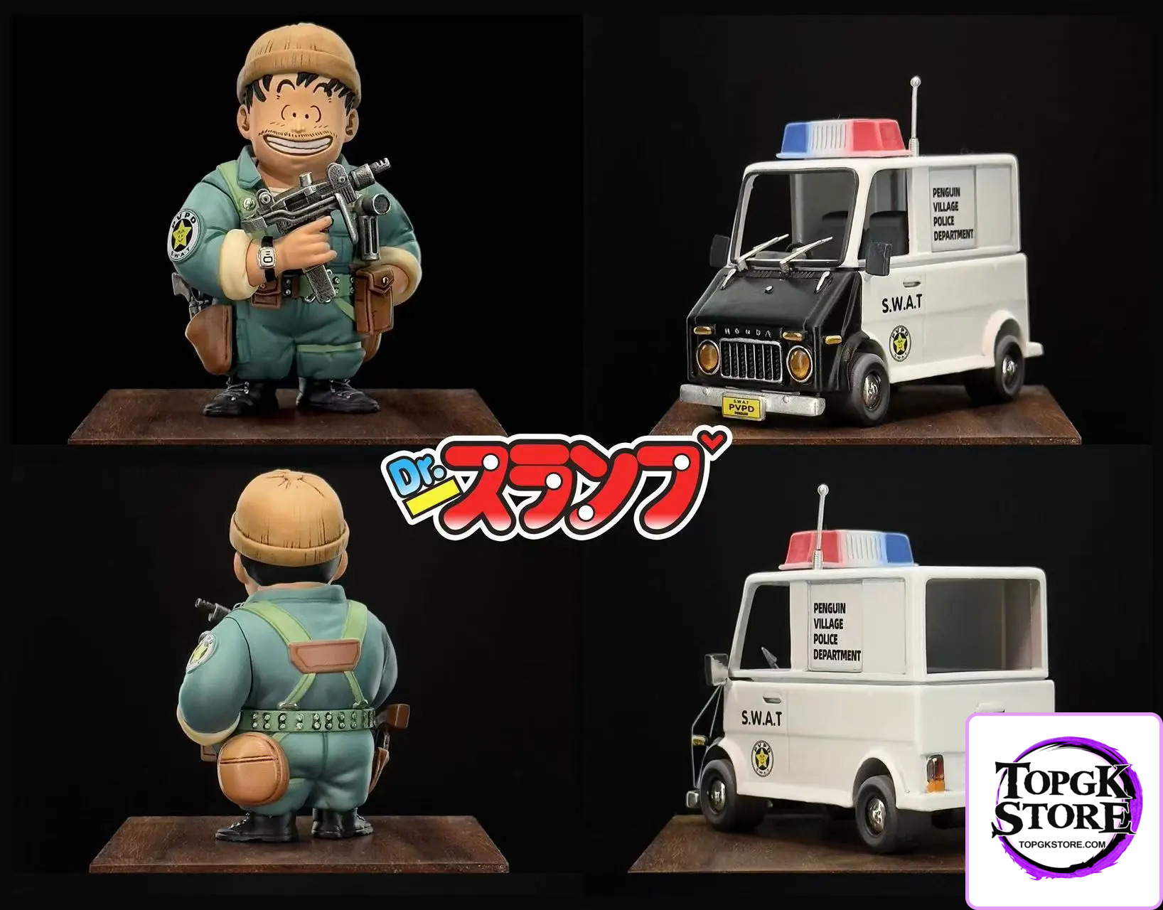 LL Studio – Dr. Slump Senbe Norimaki Police Car - Photo 2 | TopGKStore