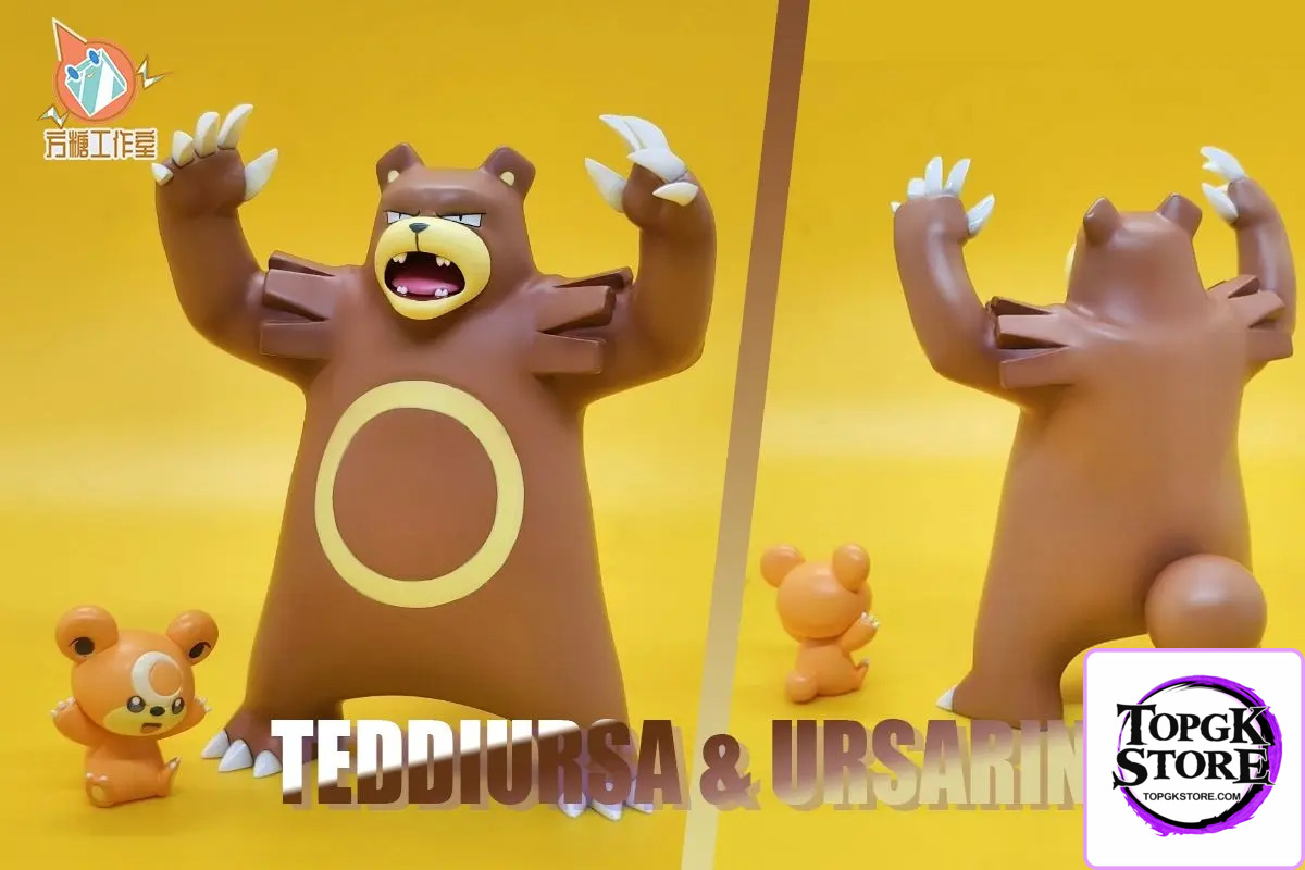 Sugar cube Studio – Pokémon Ursaring Evolution Set - Photo 1 | TopGKStore