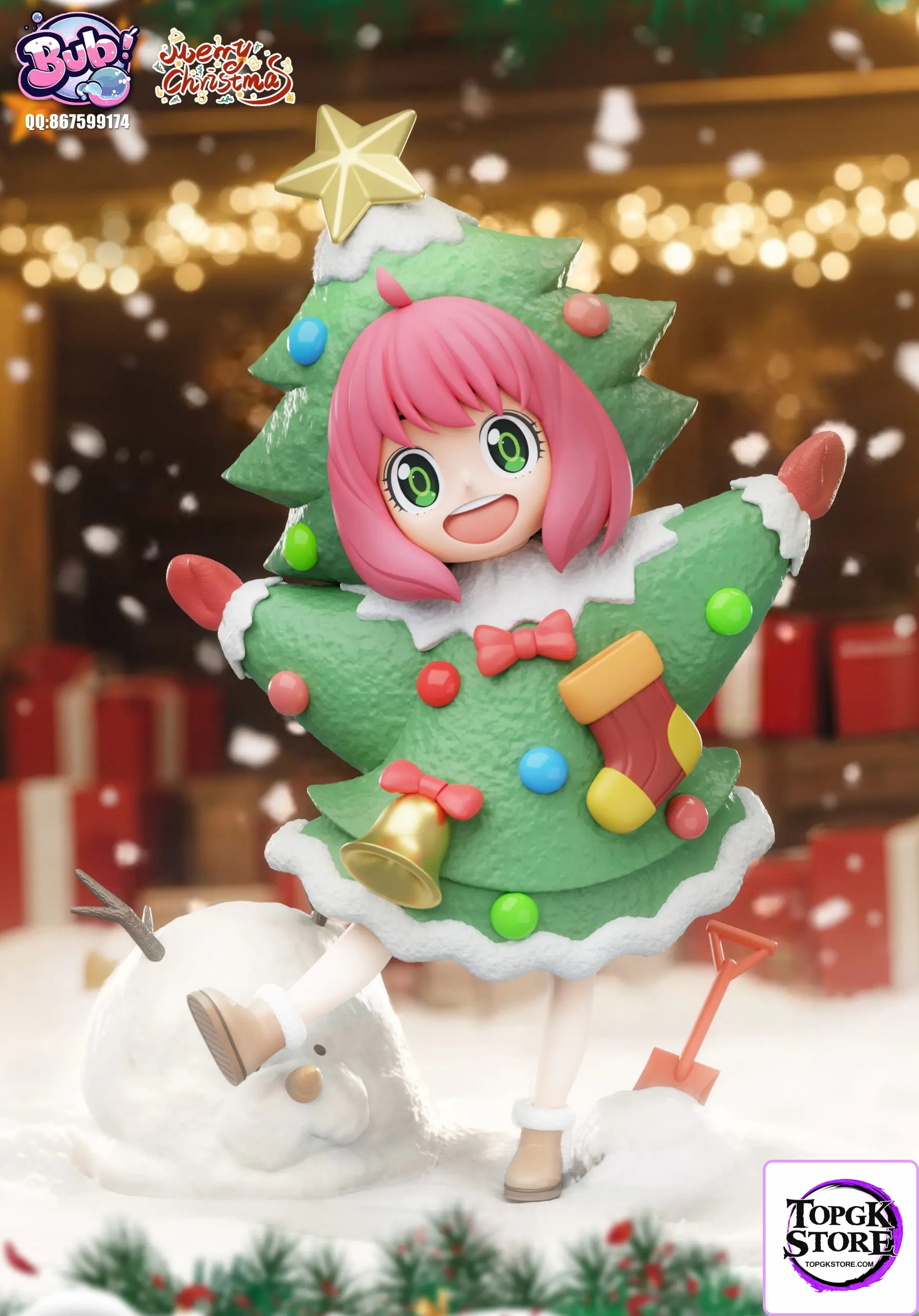 BubbleX Studio – Spy x Family Christmas Tree Anya Forger - Photo 2 | TopGKStore