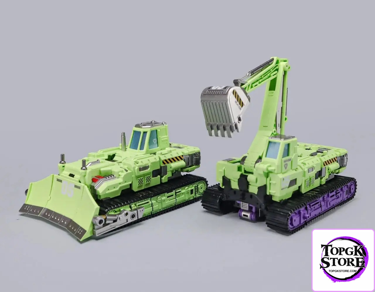 Ji Xie Ru Qin Studio – Original GLA05 & GLA06 Excavator + Bulldozer Set (Licensed) - Photo 1 | TopGKStore