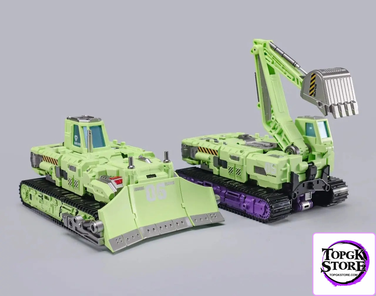 Ji Xie Ru Qin Studio – Original GLA05 & GLA06 Excavator + Bulldozer Set (Licensed) - Photo 17 | TopGKStore