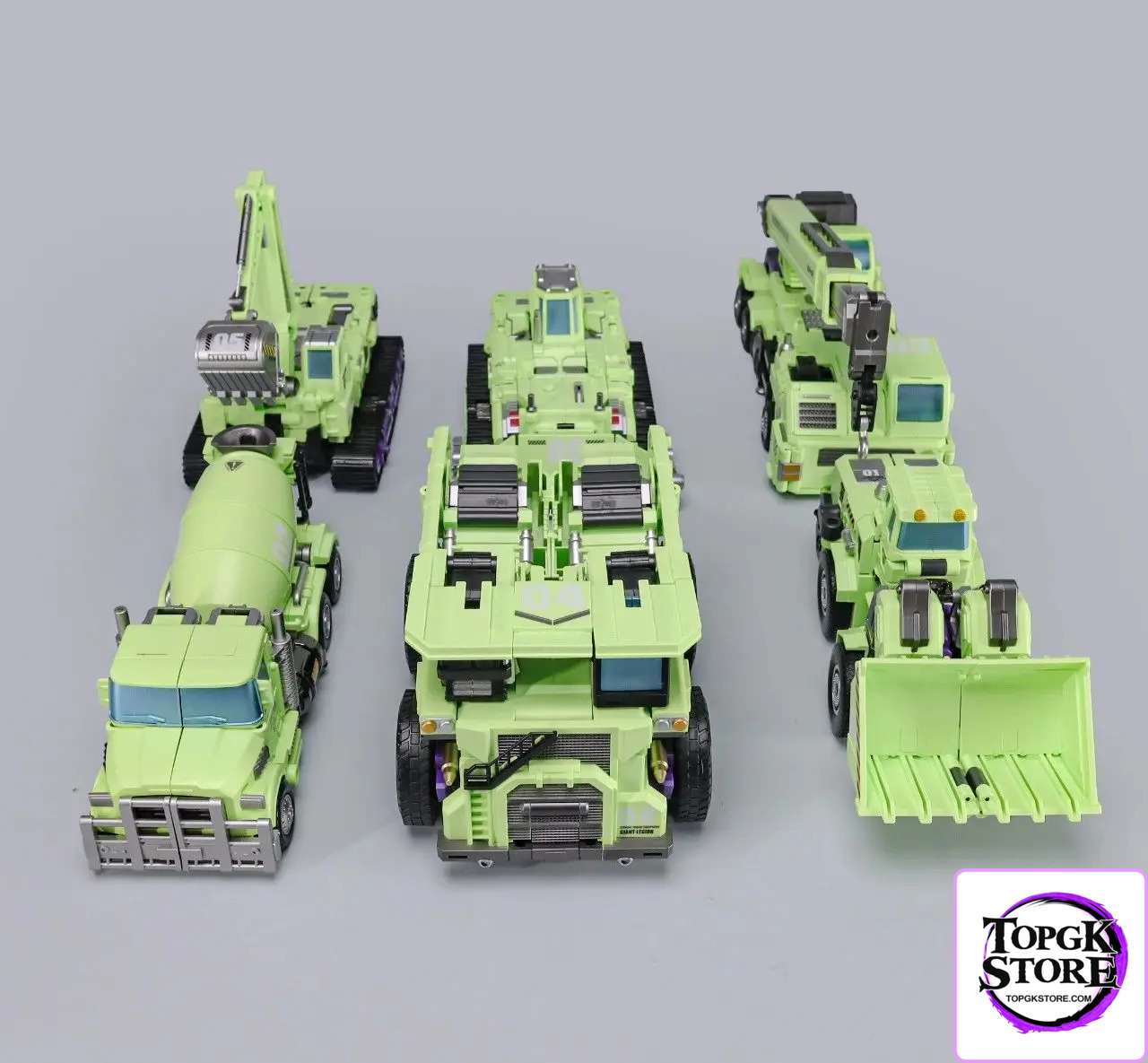 Ji Xie Ru Qin Studio – Original GLA05 & GLA06 Excavator + Bulldozer Set (Licensed) - Photo 21 | TopGKStore