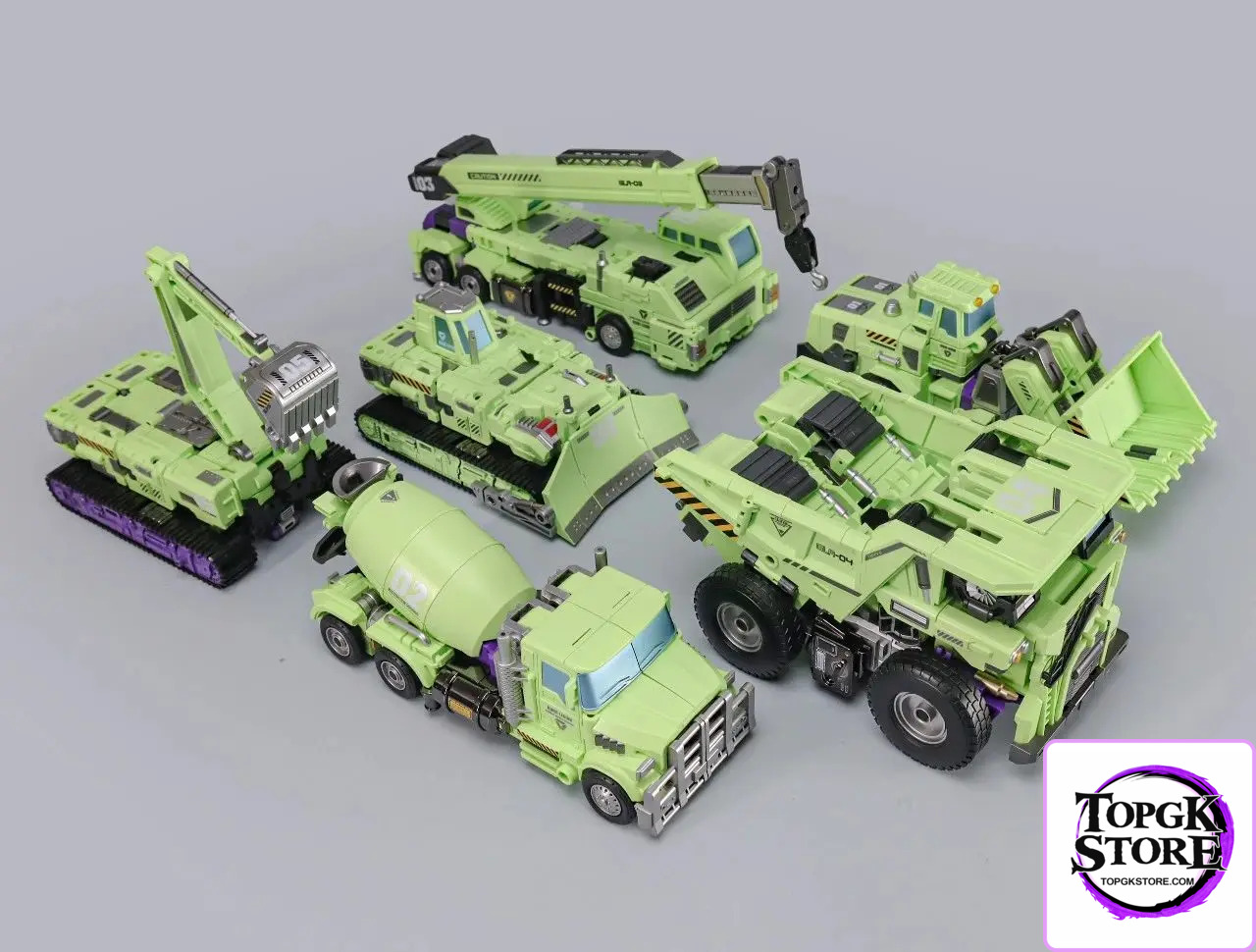 Ji Xie Ru Qin Studio – Original GLA05 & GLA06 Excavator + Bulldozer Set (Licensed) - Photo 22 | TopGKStore