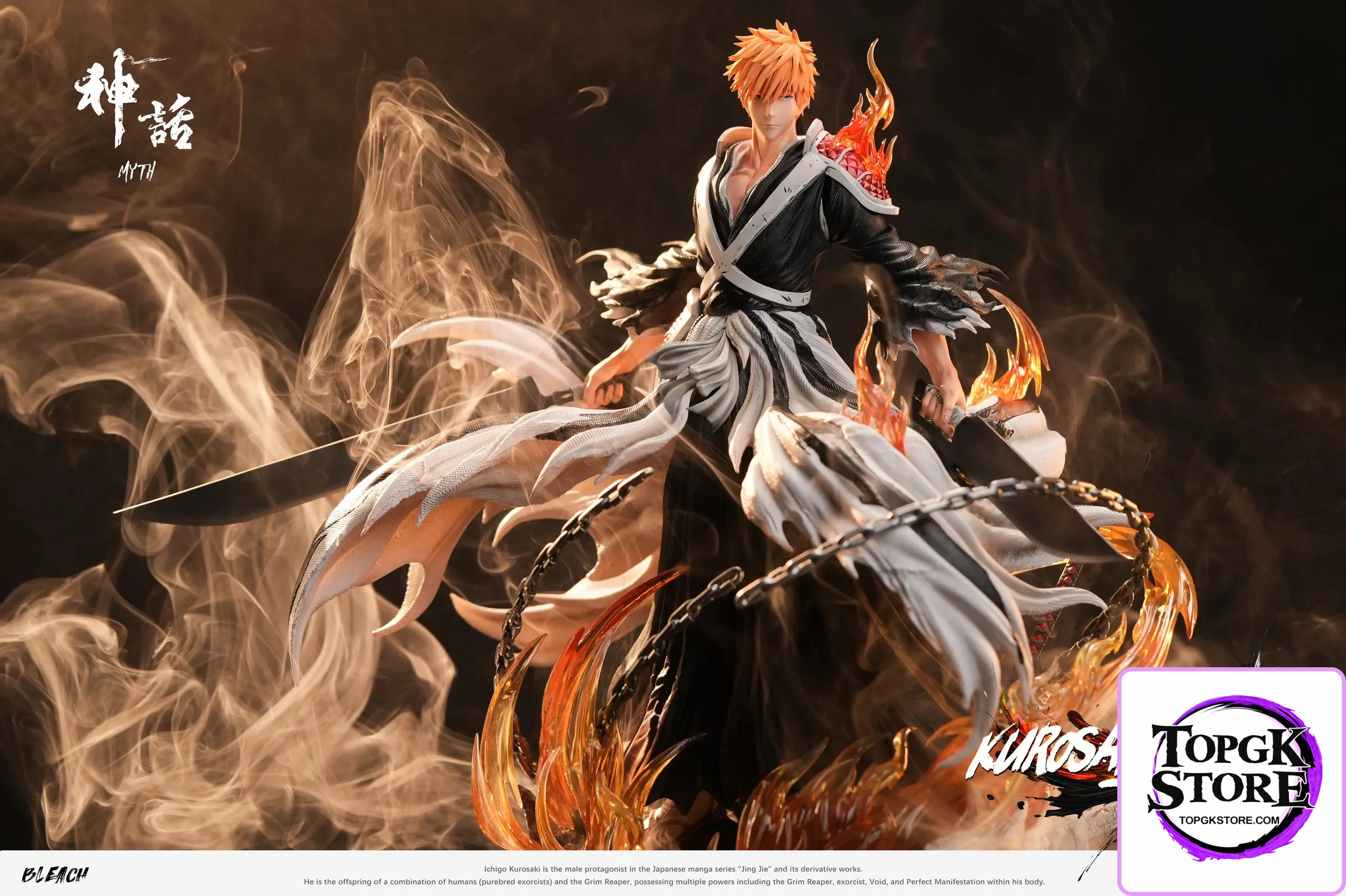 Myth Studio – BLEACH Double Blades Ichigo Kurosaki - Photo 3 | TopGKStore