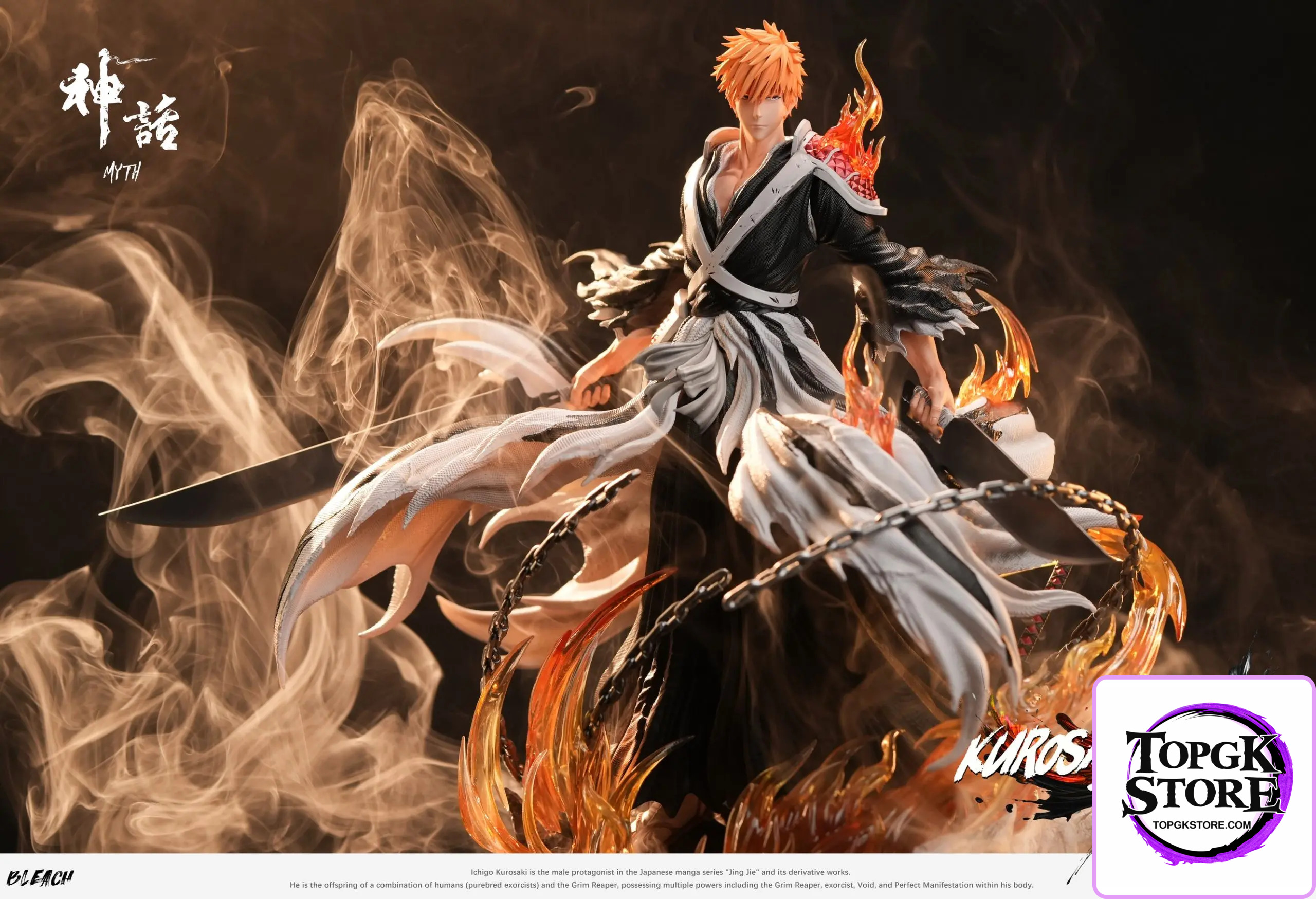 Myth Studio – BLEACH Double Blades Ichigo Kurosaki - Photo 1 | TopGKStore