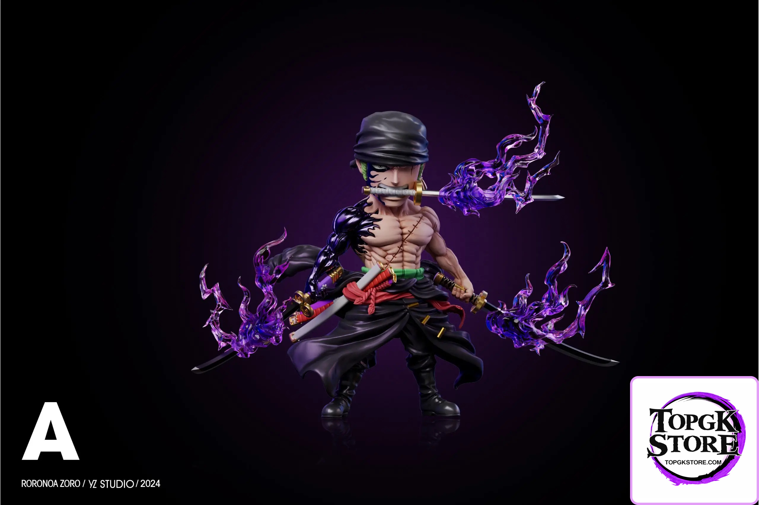 YZ Studio – One Piece Onigashima Decisive Battle Series #16 Enma Roronoa Zoro - Photo 2 | TopGKStore