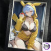 B&W Studio – Neon Genesis Evangelion Pikachu Girls Series Decorative Painting #8 Rei Ayanami 3D Decorative Painting