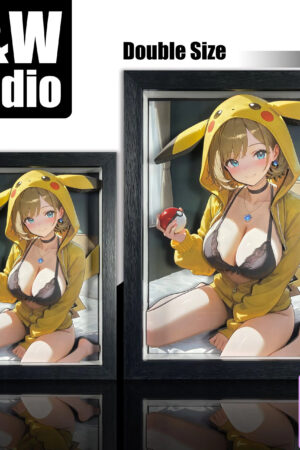 B&W Studio – Pokémon Pikachu Girls Series Decorative Painting #9 Serena 3D Decorative Painting Serena - Photo 1 | T