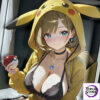 B&W Studio – Pokémon Pikachu Girls Series Decorative Painting #9 Serena 3D Decorative Painting Serena - Photo 5 | T
