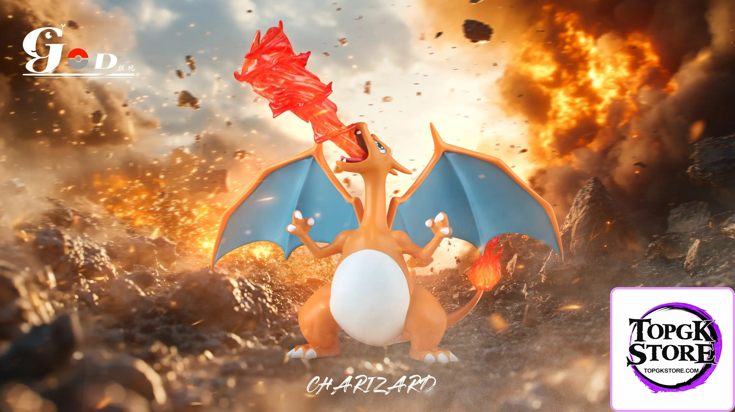 God Studio – Pokémon Charizard - Photo 1 | TopGKStore
