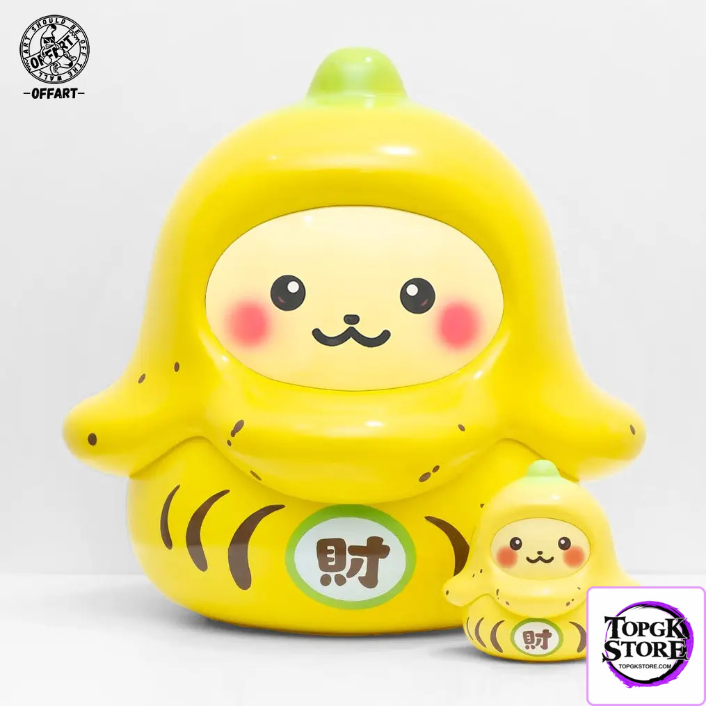 OFFART – OFFART-DARUMA BOOM Banana Fortune & Lucky Fortune Figurine (Licensed) - Photo 5 | TopGKStore