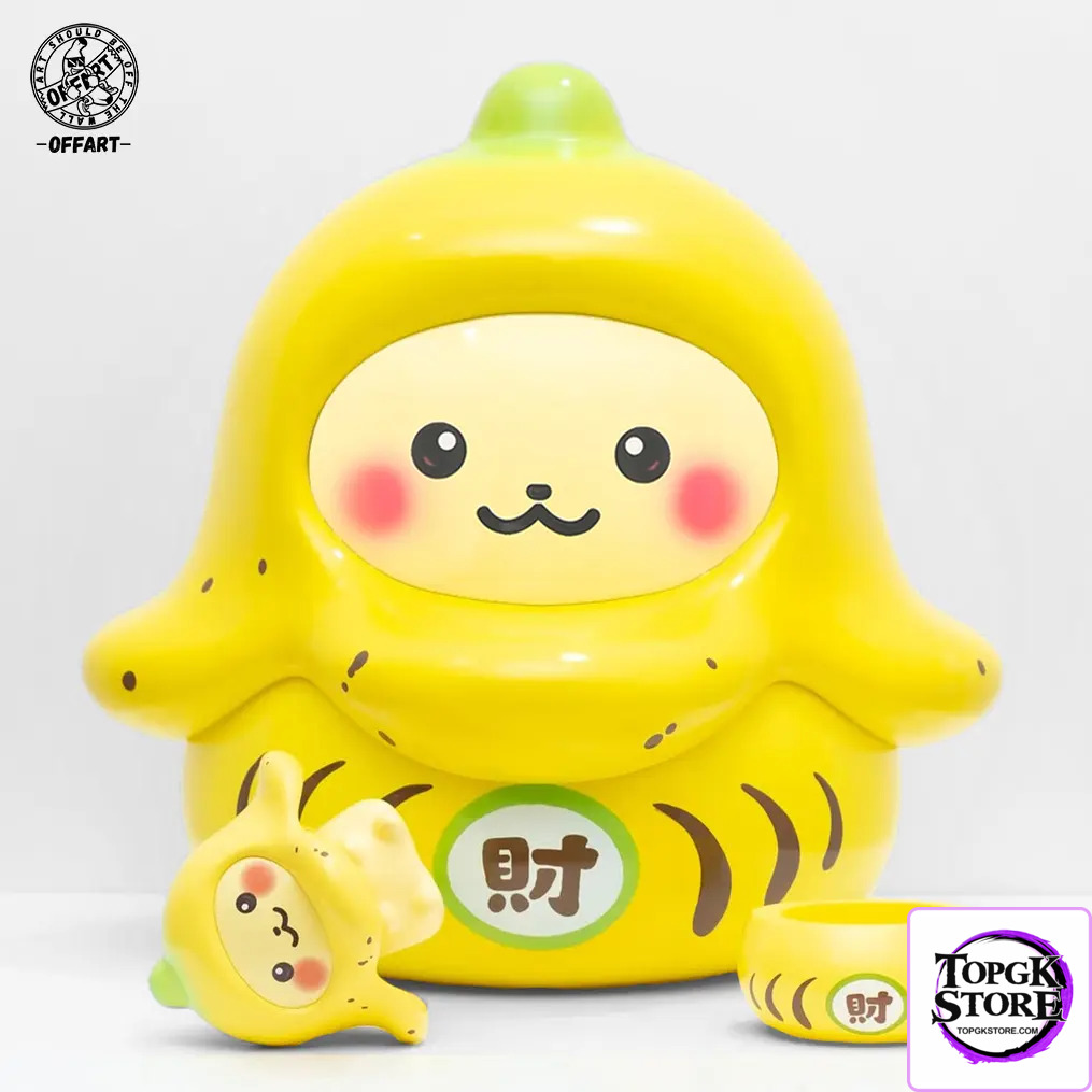 OFFART – OFFART-DARUMA BOOM Banana Fortune & Lucky Fortune Figurine (Licensed) - Photo 6 | TopGKStore