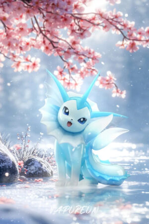 Ling Xi Gong Fang Studio – Pokémon Pokedex 1/20 #2 Vaporeon - Photo 2 | TopGKStore