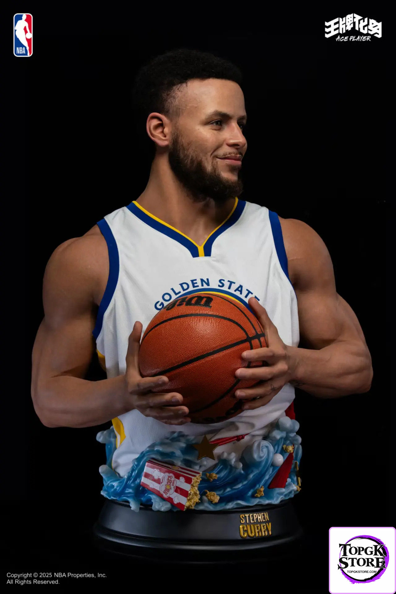 Infinity Studio – Stephen Curry 1/1 Life-Size Bust (Licensed)