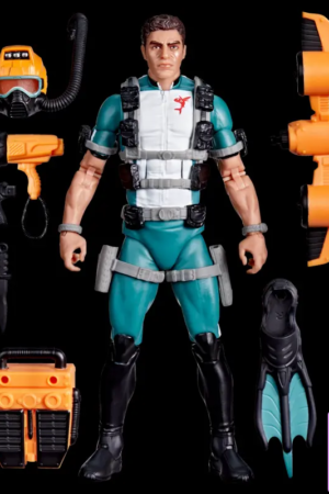 Hasbro Studio – Top-Secret G.I. Joe Special Forces 6-Inch Diver & Computer Expert (Licensed) - Photo 1 | TopGKStore