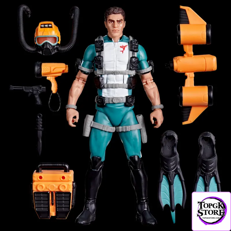 Hasbro Studio – Top-Secret G.I. Joe Special Forces 6-Inch Diver & Computer Expert (Licensed) - Photo 1 | TopGKStore