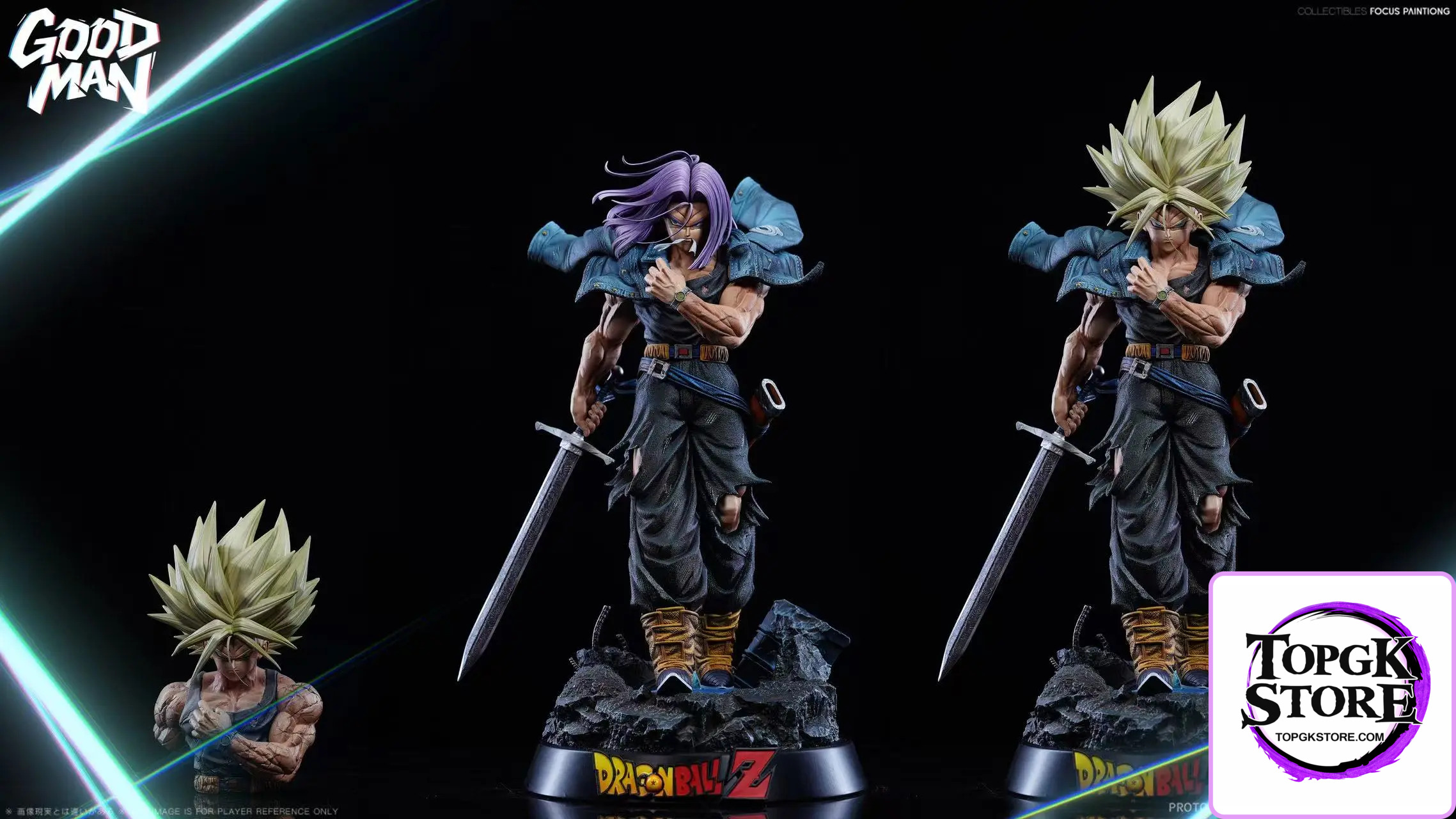 Good Man Studio – Dragon Ball Sword-wielding Trunks - Photo 2 | TopGKStore