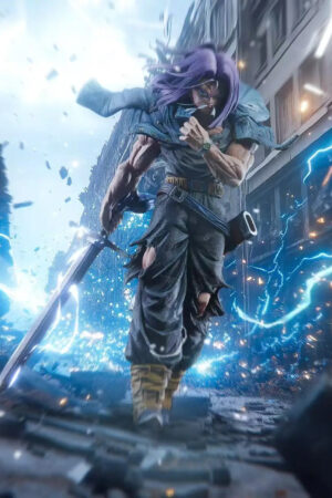 Good Man Studio – Dragon Ball Sword-wielding Trunks - Photo 1 | TopGKStore