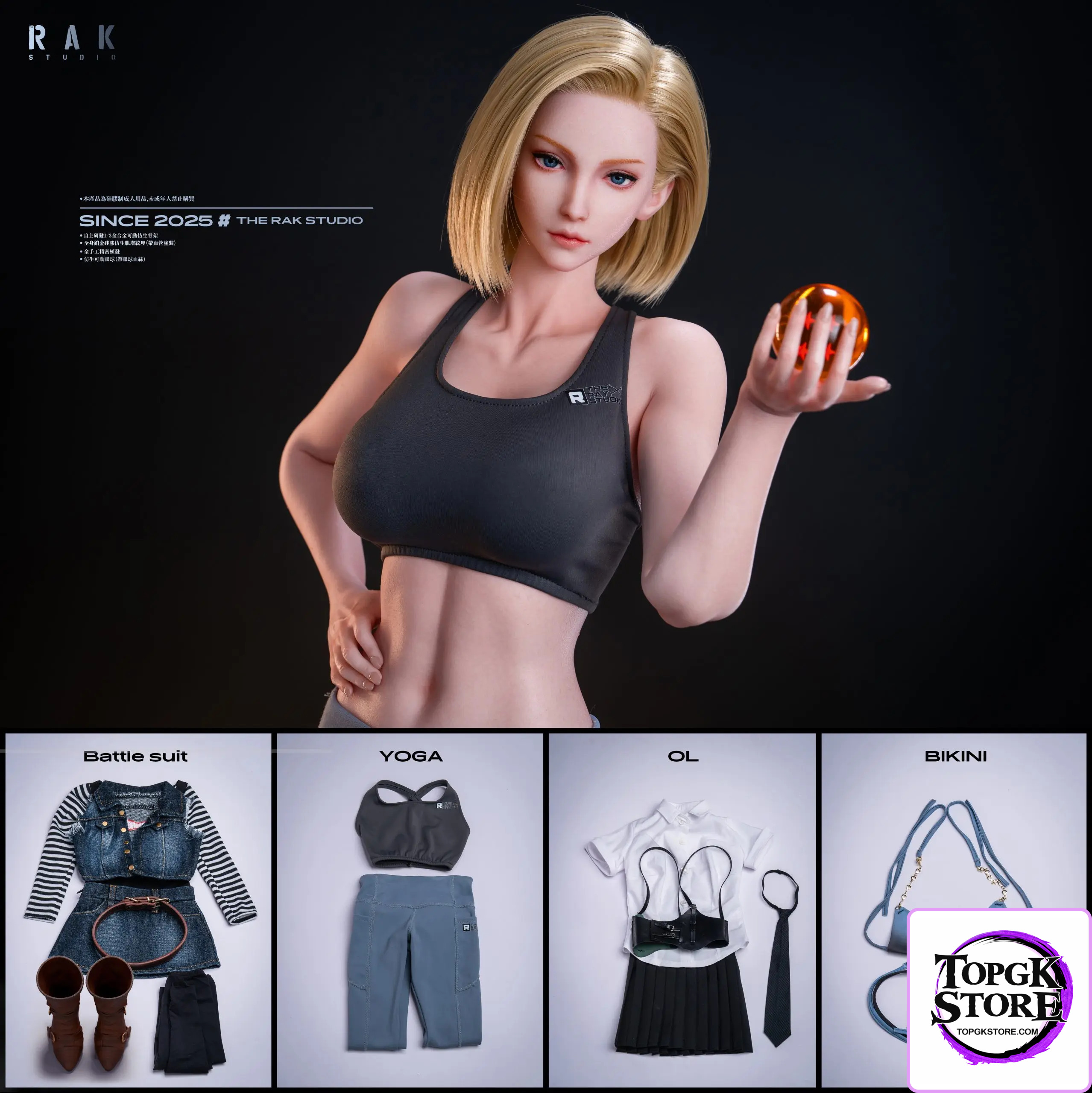 Rak Studio – Dragon Ball Cosplayer Ella - Photo 3 | TopGKStore