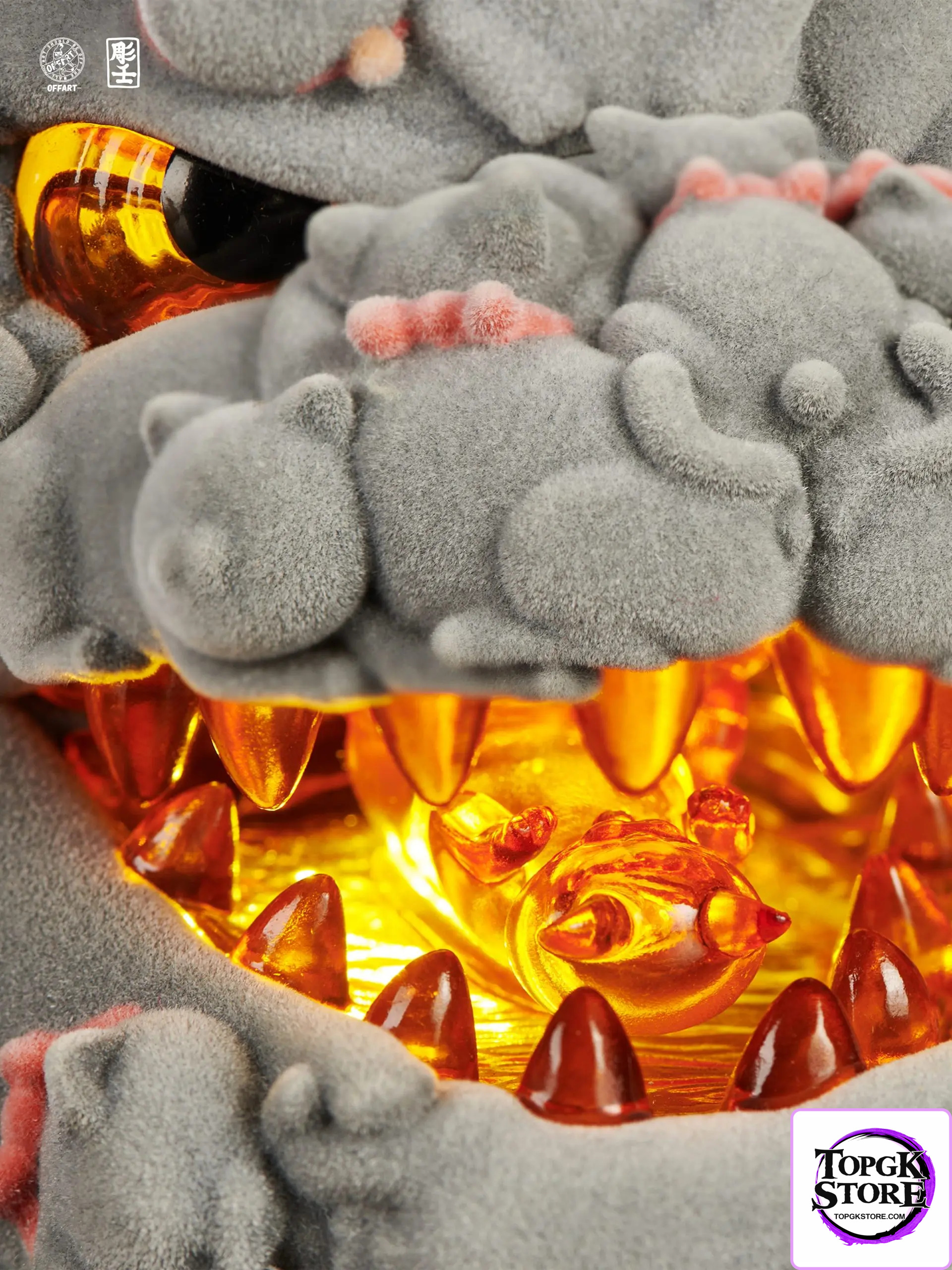 OFFART & A Ren – Flame Hundred Cats Mini – Flocked Version (Licensed) - Photo 12 | TopGKStore