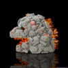 OFFART & A Ren – Flame Hundred Cats Mini – Flocked Version (Licensed) - Photo 2 | TopGKStore