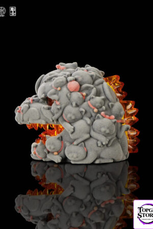OFFART & A Ren – Flame Hundred Cats Mini – Flocked Version (Licensed) - Photo 2 | TopGKStore