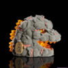 OFFART & A Ren – Flame Hundred Cats Mini – Flocked Version (Licensed) - Photo 3 | TopGKStore