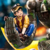 Wu Yu Studio – Castle in the Sky: Embrace of Love Laputian Robo X Sheeta X Pazu - Photo 3 | TopGKStore