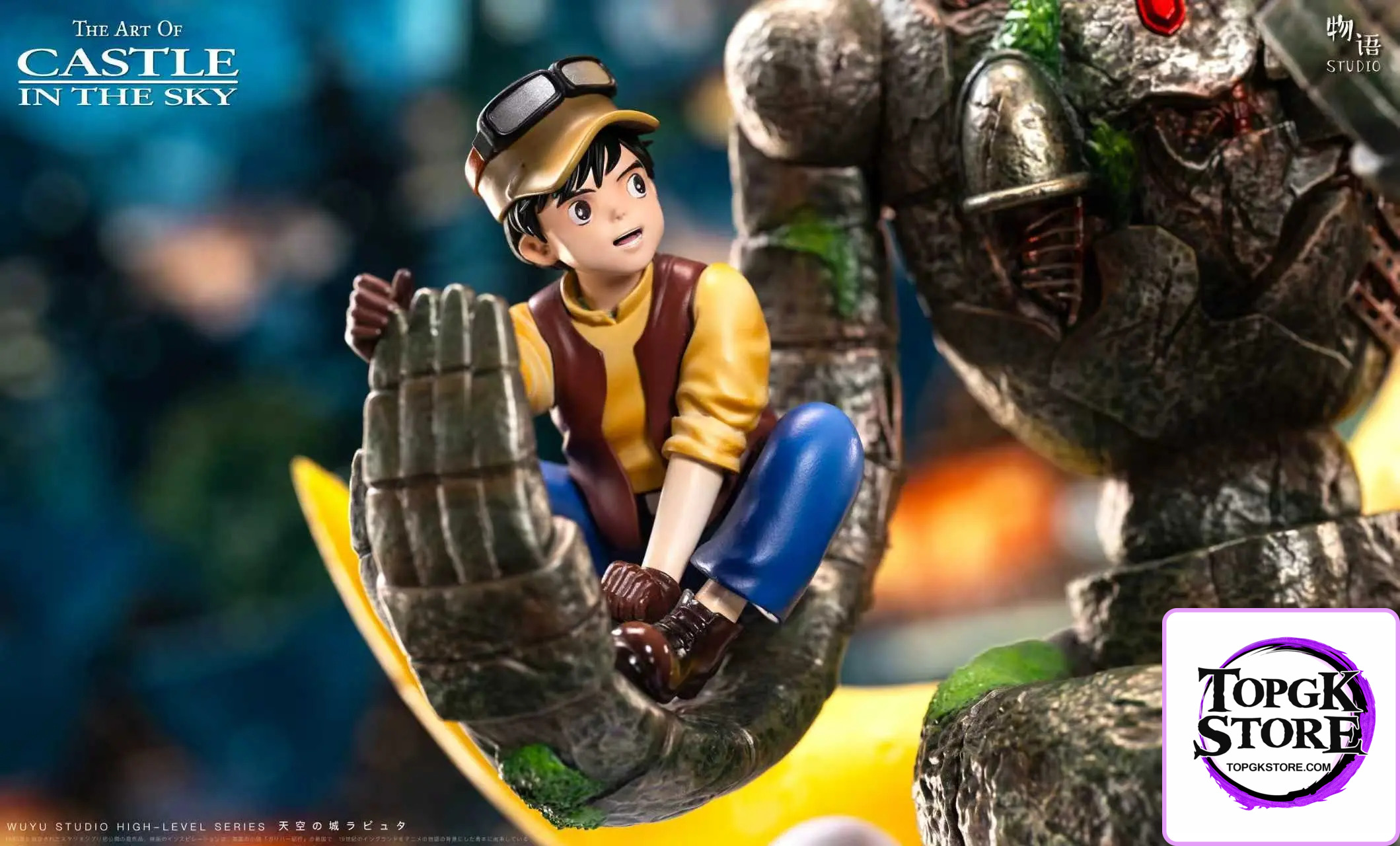 Wu Yu Studio – Castle in the Sky: Embrace of Love Laputian Robo X Sheeta X Pazu - Photo 3 | TopGKStore