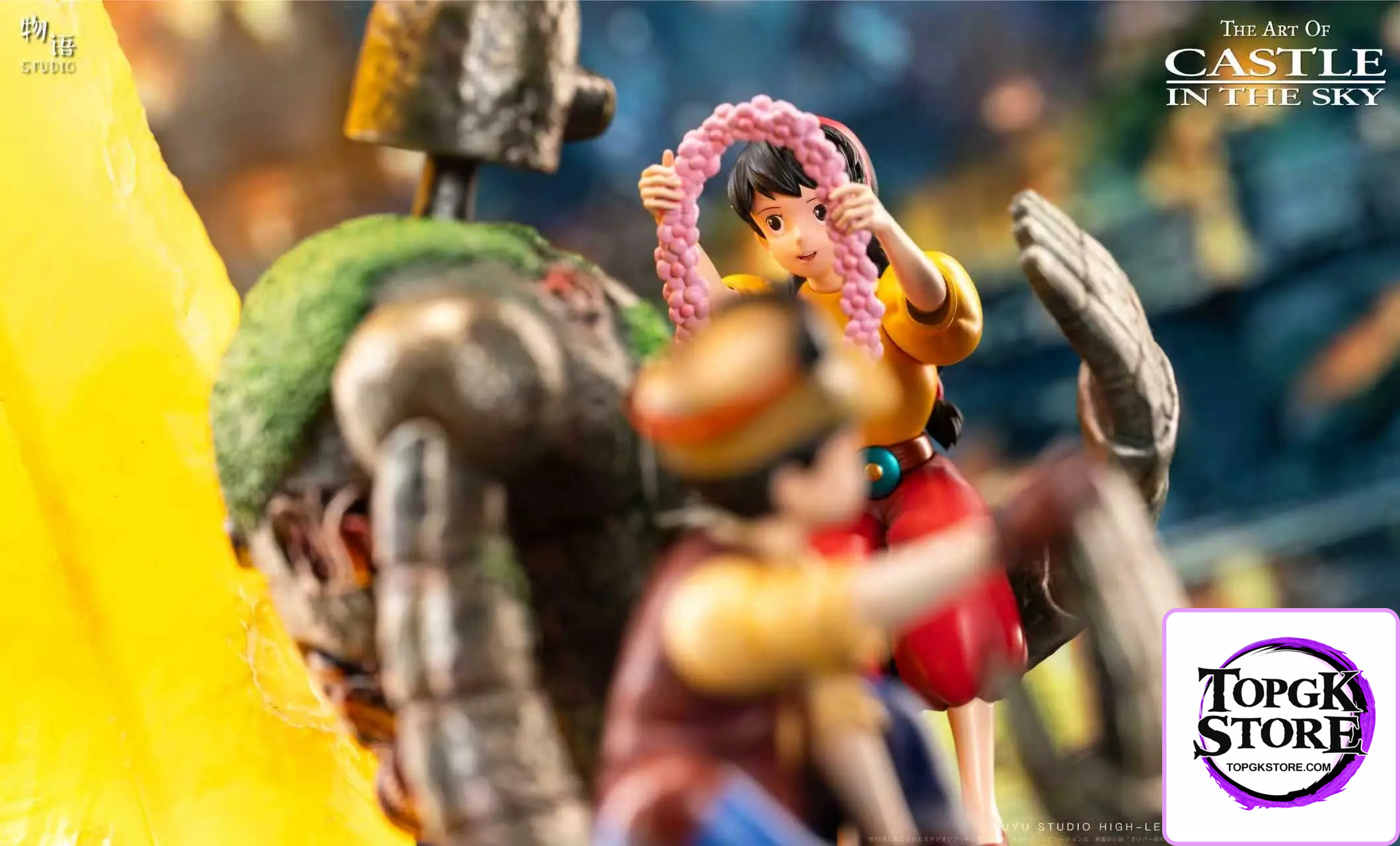 Wu Yu Studio – Castle in the Sky: Embrace of Love Laputian Robo X Sheeta X Pazu - Photo 4 | TopGKStore