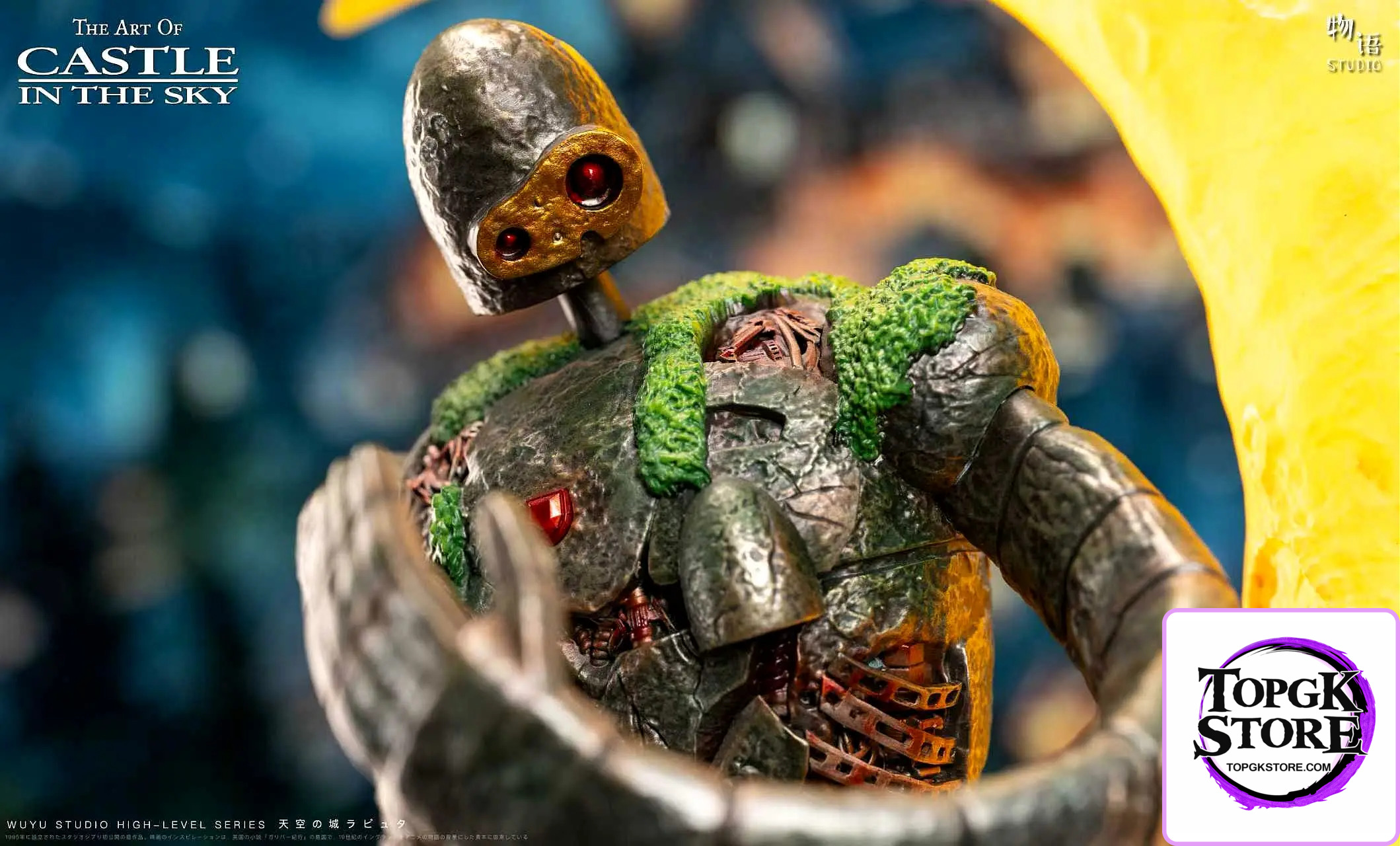 Wu Yu Studio – Castle in the Sky: Embrace of Love Laputian Robo X Sheeta X Pazu - Photo 8 | TopGKStore