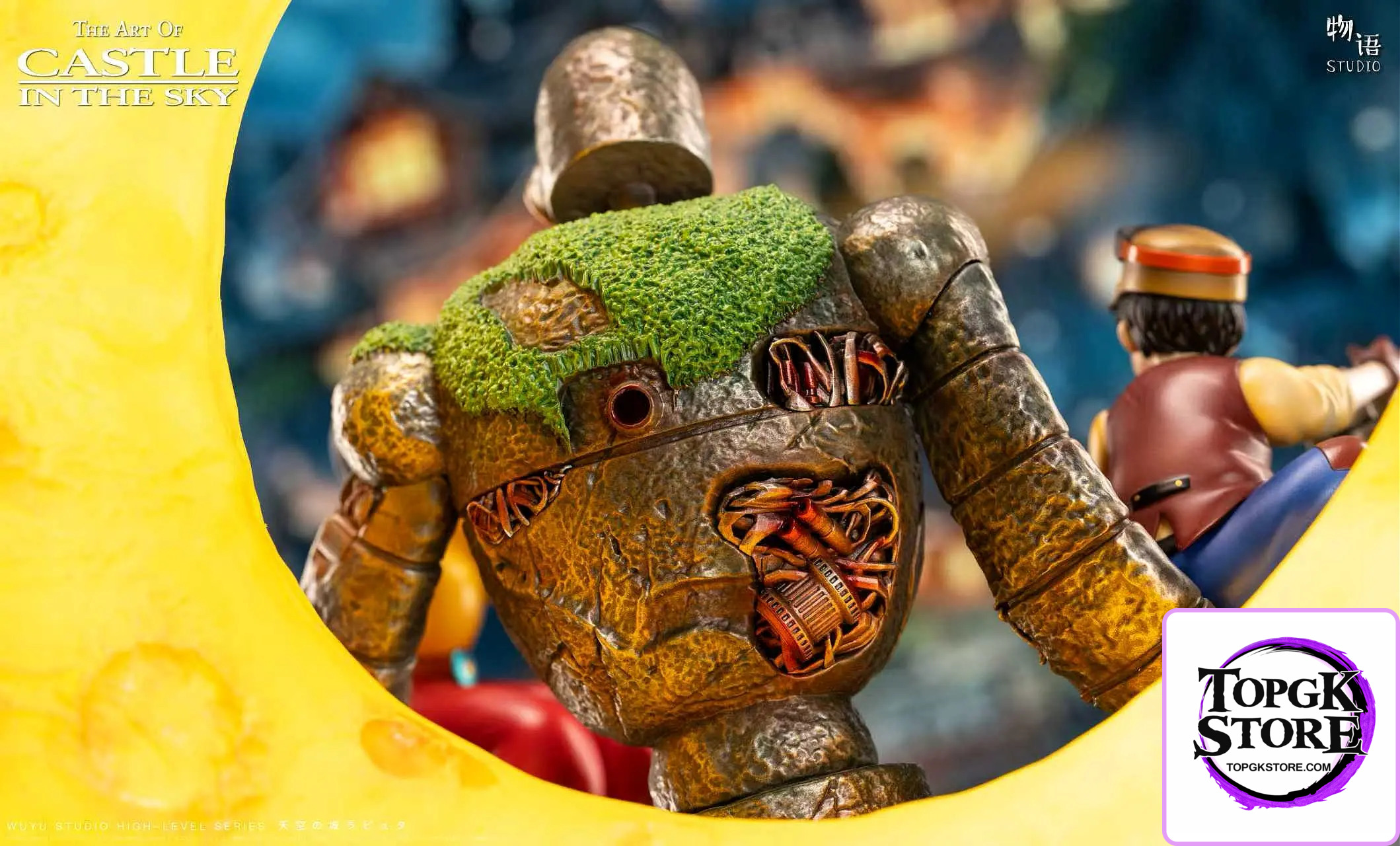 Wu Yu Studio – Castle in the Sky: Embrace of Love Laputian Robo X Sheeta X Pazu - Photo 9 | TopGKStore