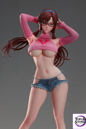 THE SUMMER PLANTS Studio – Summer Girlfriend Series Classmate Mari Makinami Illustrious Neon Genesis Evangelion - Photo
