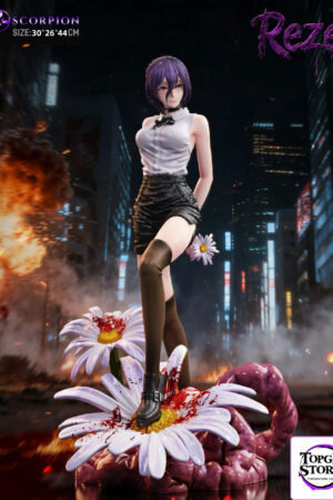 Scorpion Studio – Reze (Bomb Devil) 1/4 Scale Statue Chainsaw Man - Photo 2 | TopGKStore