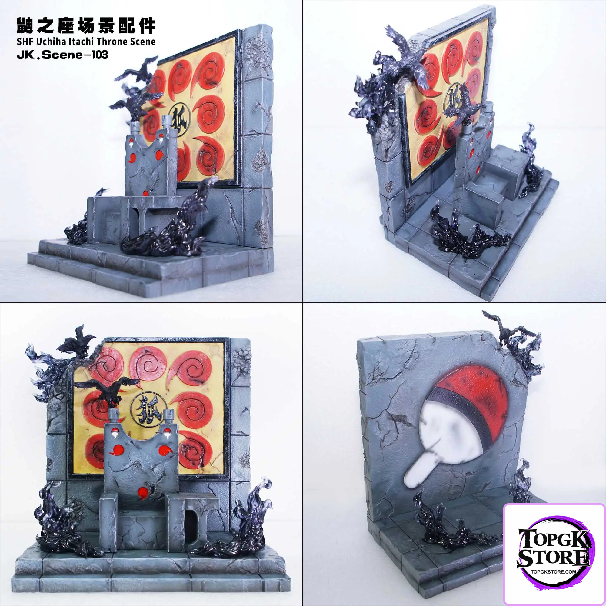 JacksDo Studio – Naruto Uchiha Itachi Throne Scene - Photo 5 | TopGKStore