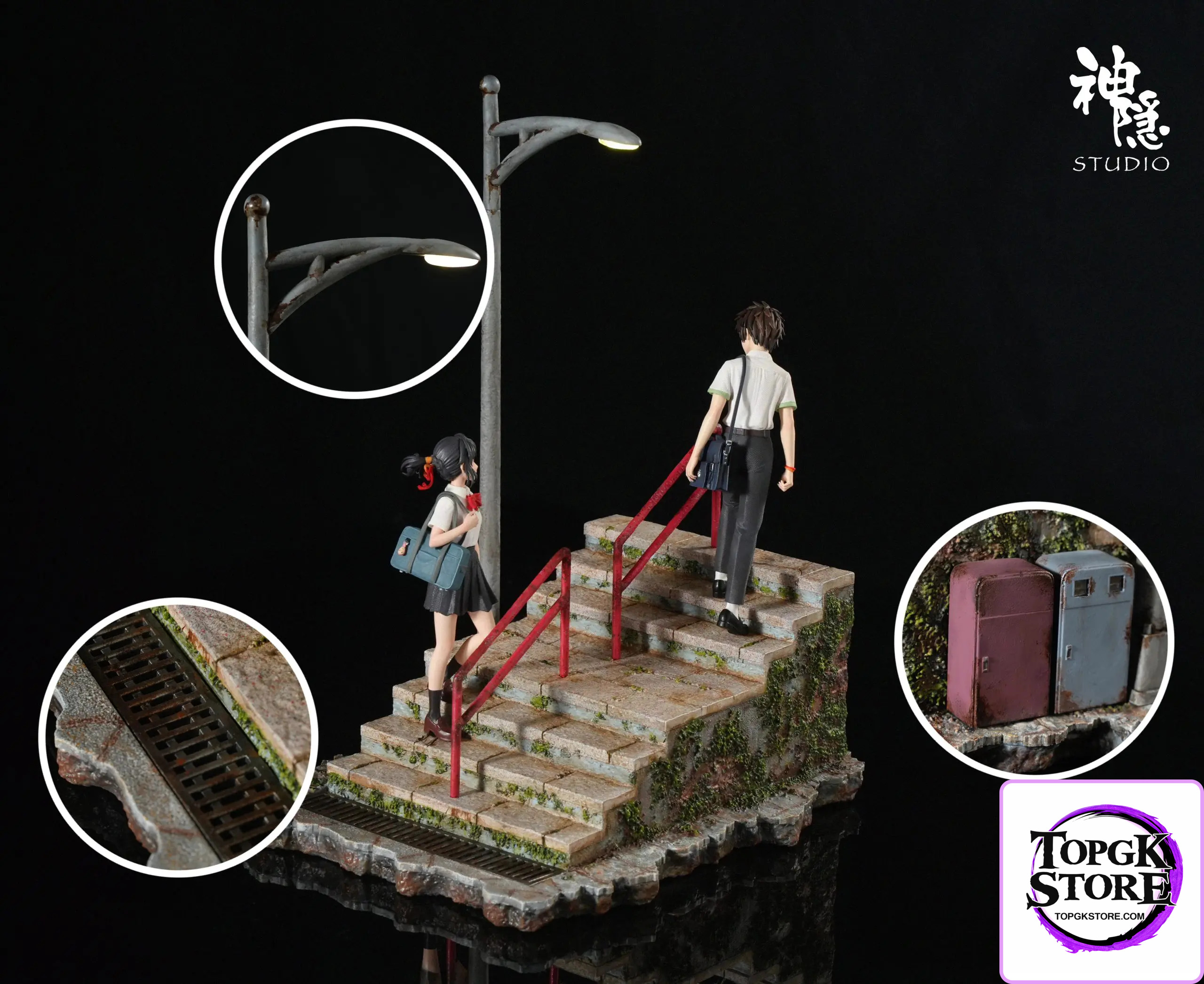 Shen Yin Studio – Your Name Silhouette Moment Series Mitsuha Miyamizu & Taki Tachibana - Photo 3 | TopGKStore