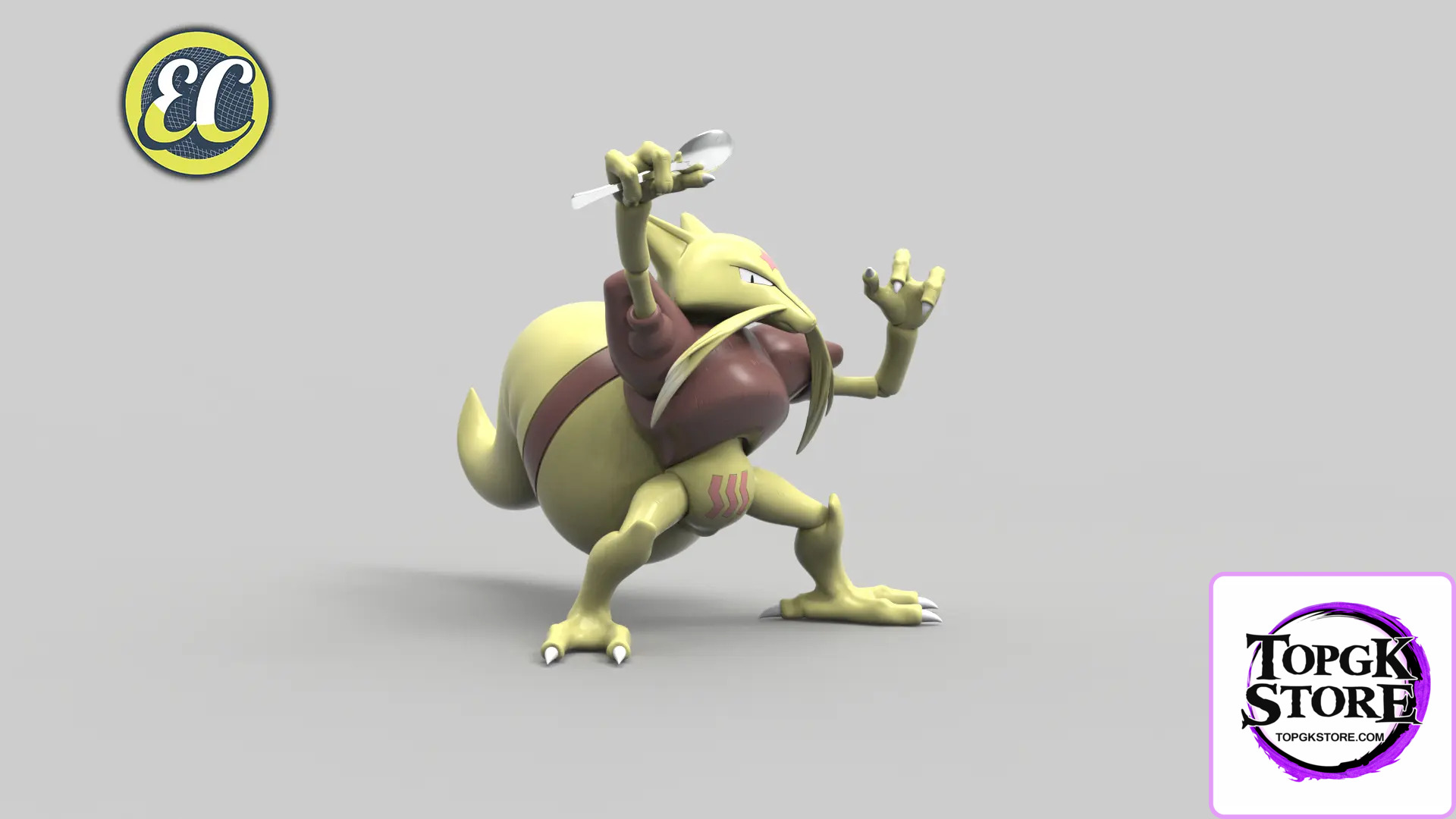 EC Studio – Pokémon Pokédex 1/20 Alakazam Evolution Set - Photo 2 | TopGKStore