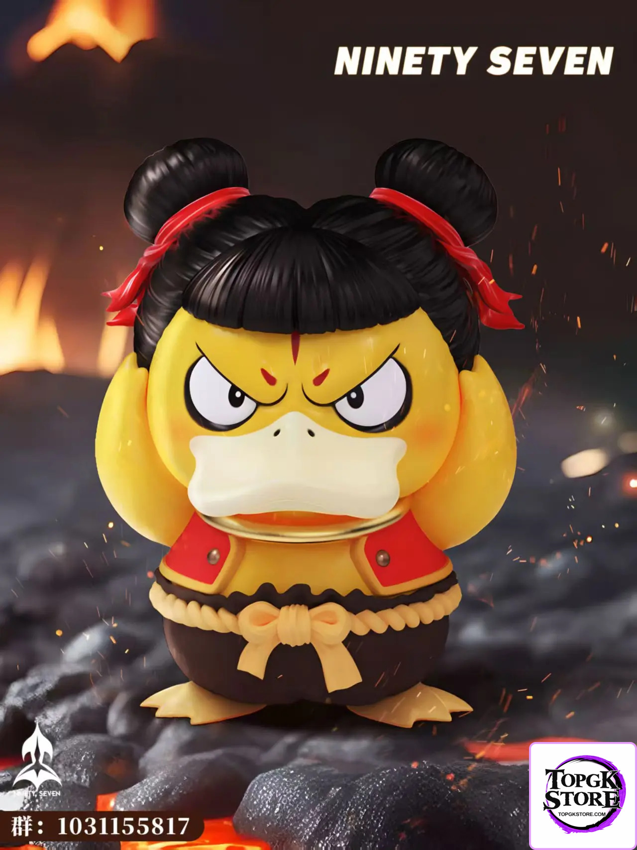NINETY SEVEN Studio – Pokemon Psyduck cos Nezha - Photo 1 | TopGKStore