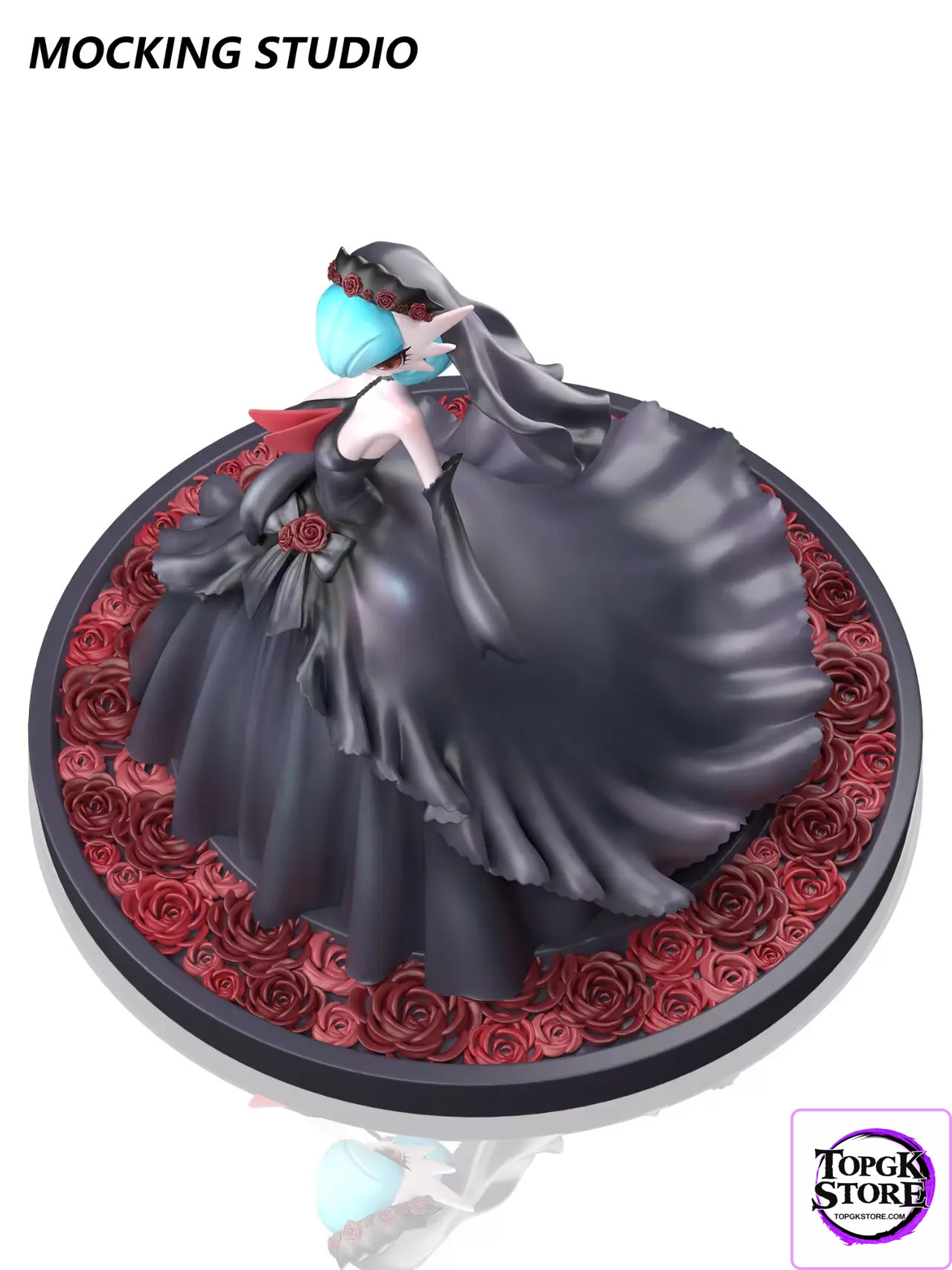 Zhu Yi Wan Jia Studio – Pokémon Glitter MEGA Black Wedding Dress Gardevoir - Photo 5 | TopGKStore