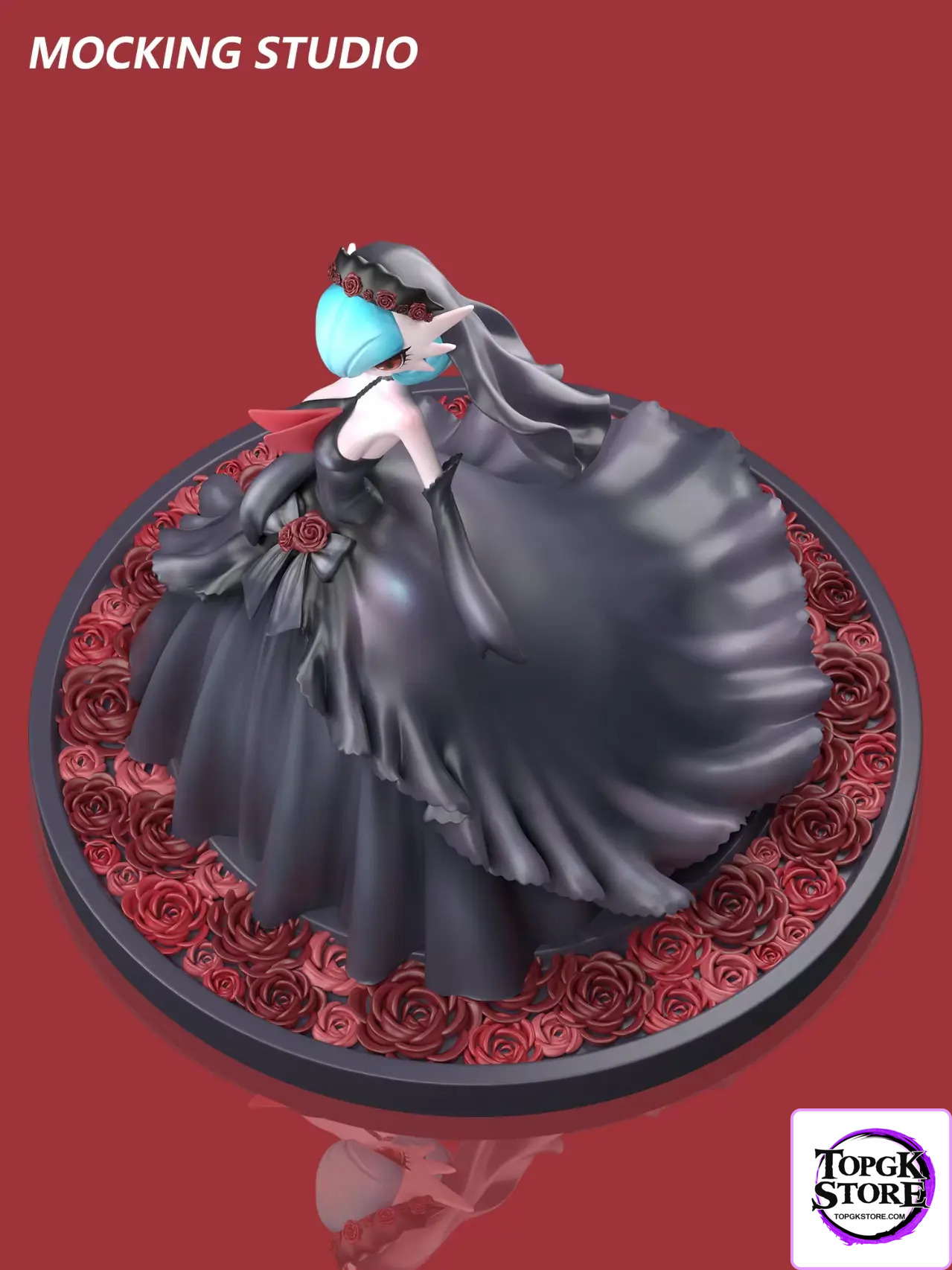 Zhu Yi Wan Jia Studio – Pokémon Glitter MEGA Black Wedding Dress Gardevoir - Photo 4 | TopGKStore