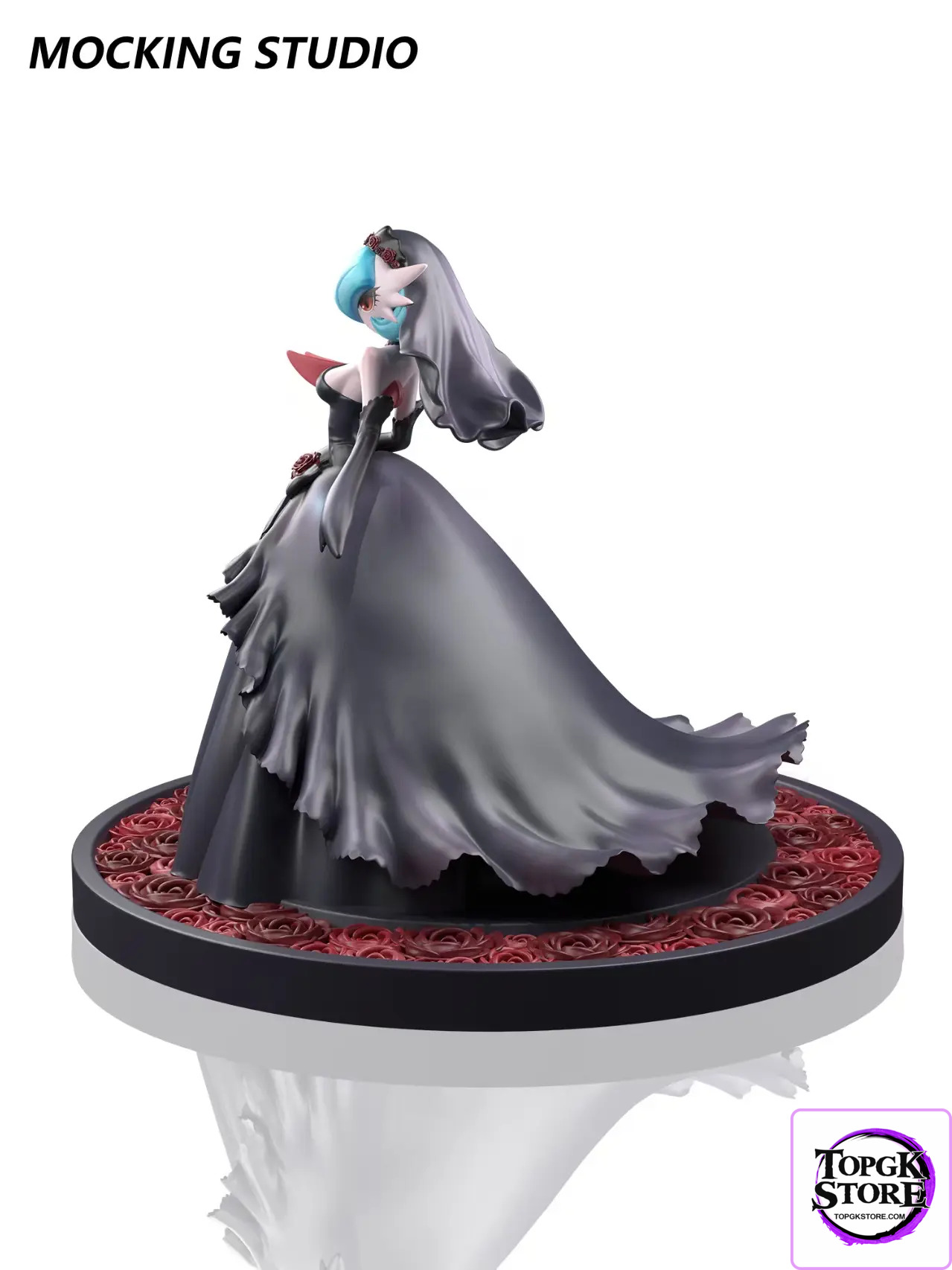 Zhu Yi Wan Jia Studio – Pokémon Glitter MEGA Black Wedding Dress Gardevoir - Photo 8 | TopGKStore