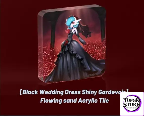 Zhu Yi Wan Jia Studio – Pokémon Glitter MEGA Black Wedding Dress Gardevoir - Photo 9 | TopGKStore