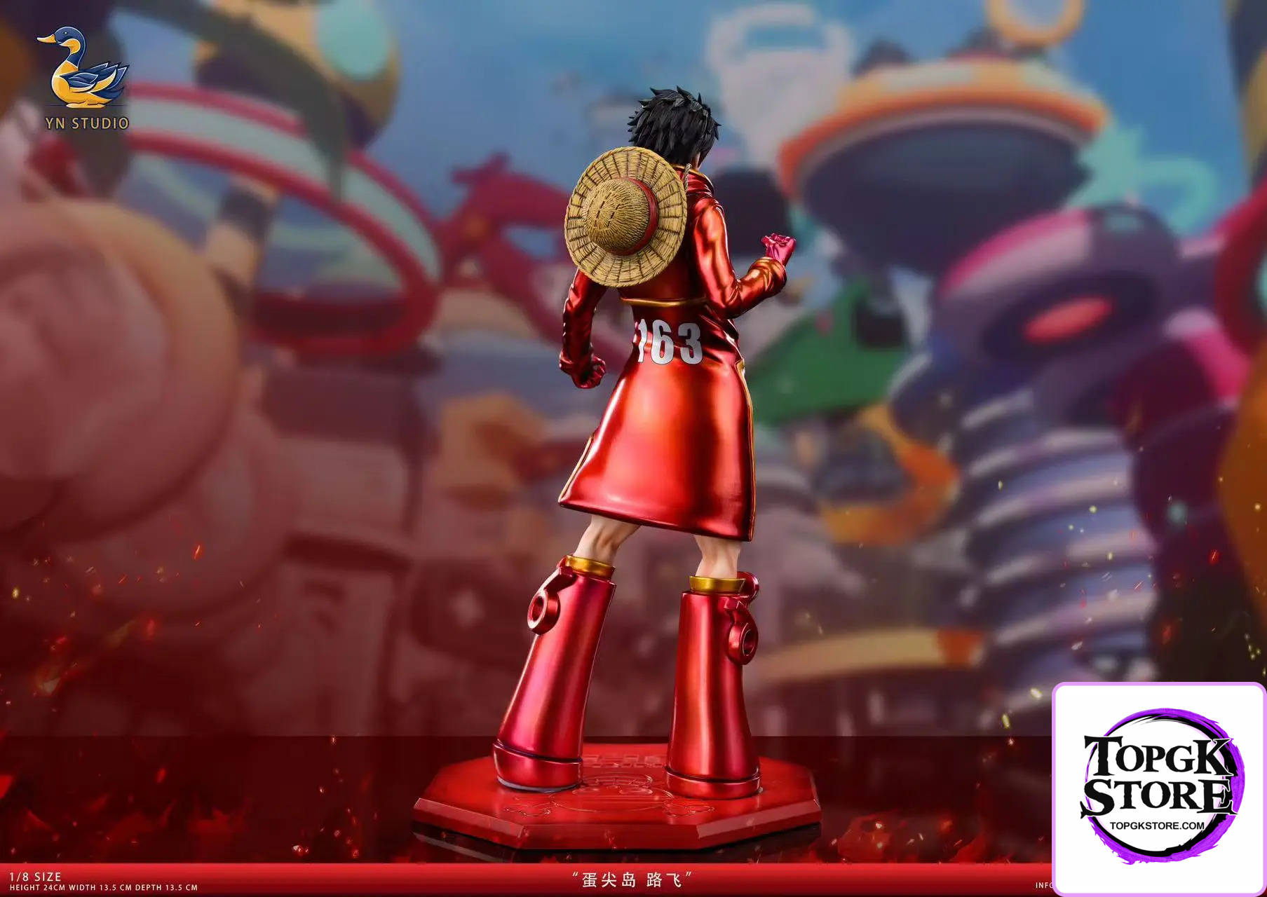 YN Studio – One Piece Egg head Island 4th Straw Hat Pirates Resonance Monkey D. Luffy - Photo 3 | TopGKStore