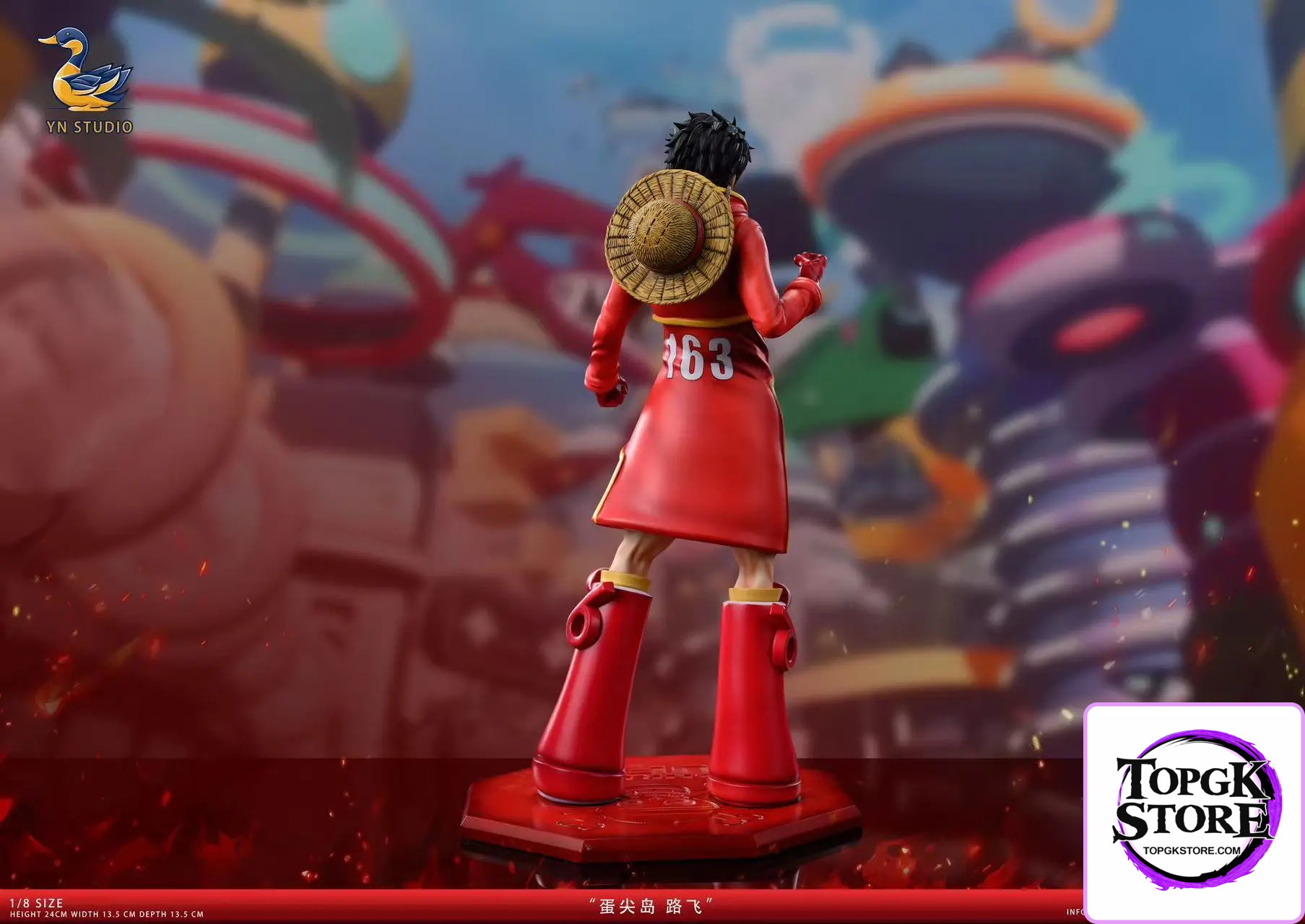 YN Studio – One Piece Egg head Island 4th Straw Hat Pirates Resonance Monkey D. Luffy - Photo 8 | TopGKStore