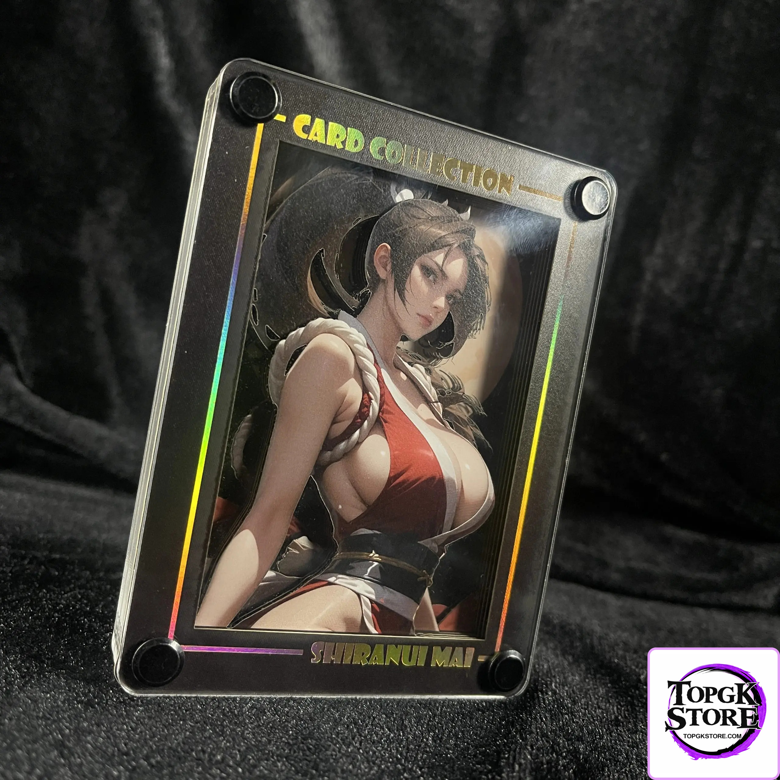 B&W Studio – King of Fighters Mai Shiranui Desktop Decorative Card Brick - Photo 3 | TopGKStore