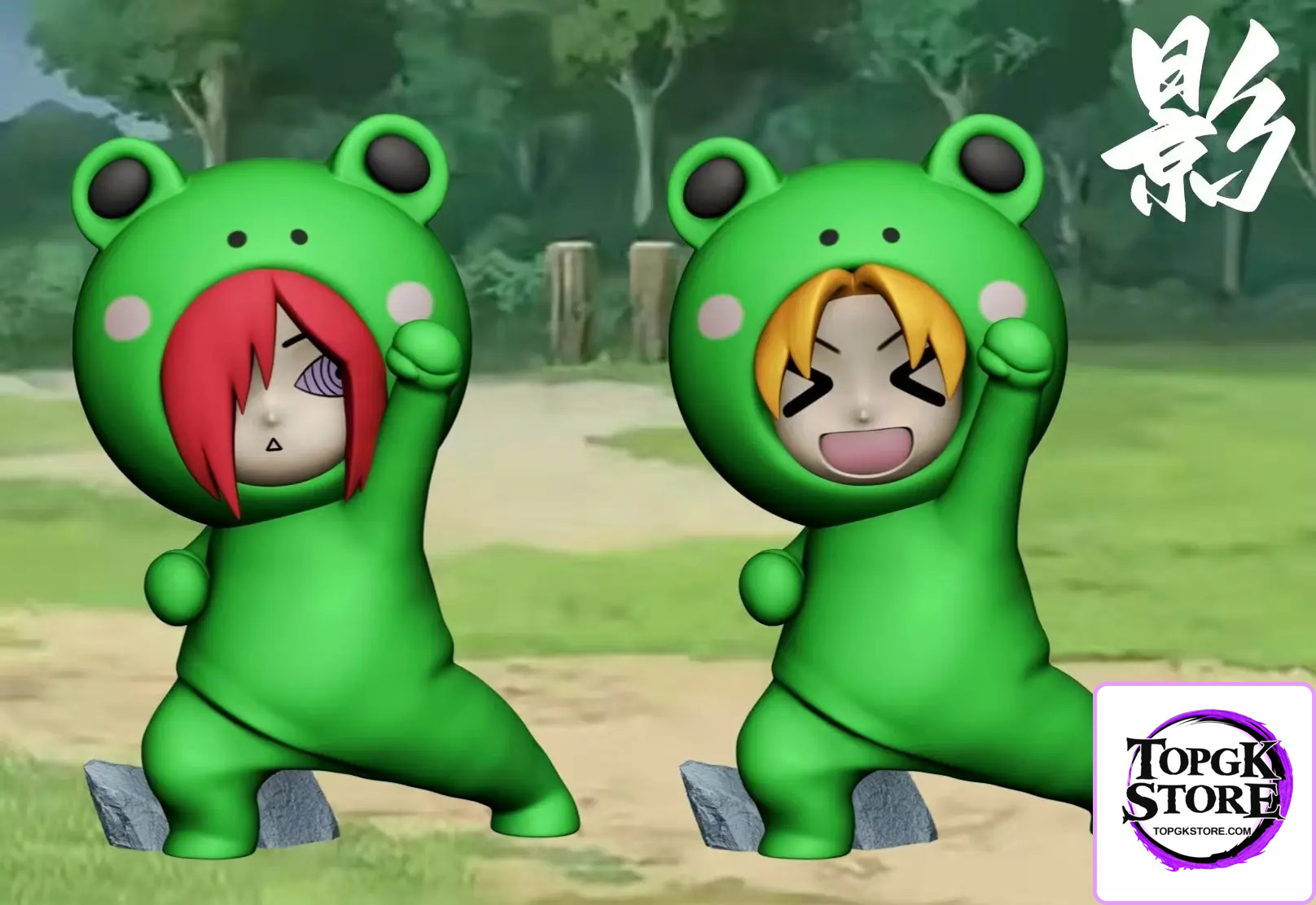 YING Studio – Naruto Frog Team Four - Photo 2 | TopGKStore