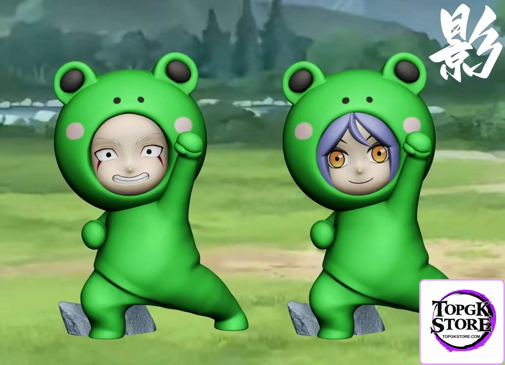 YING Studio – Naruto Frog Team Four - Photo 3 | TopGKStore
