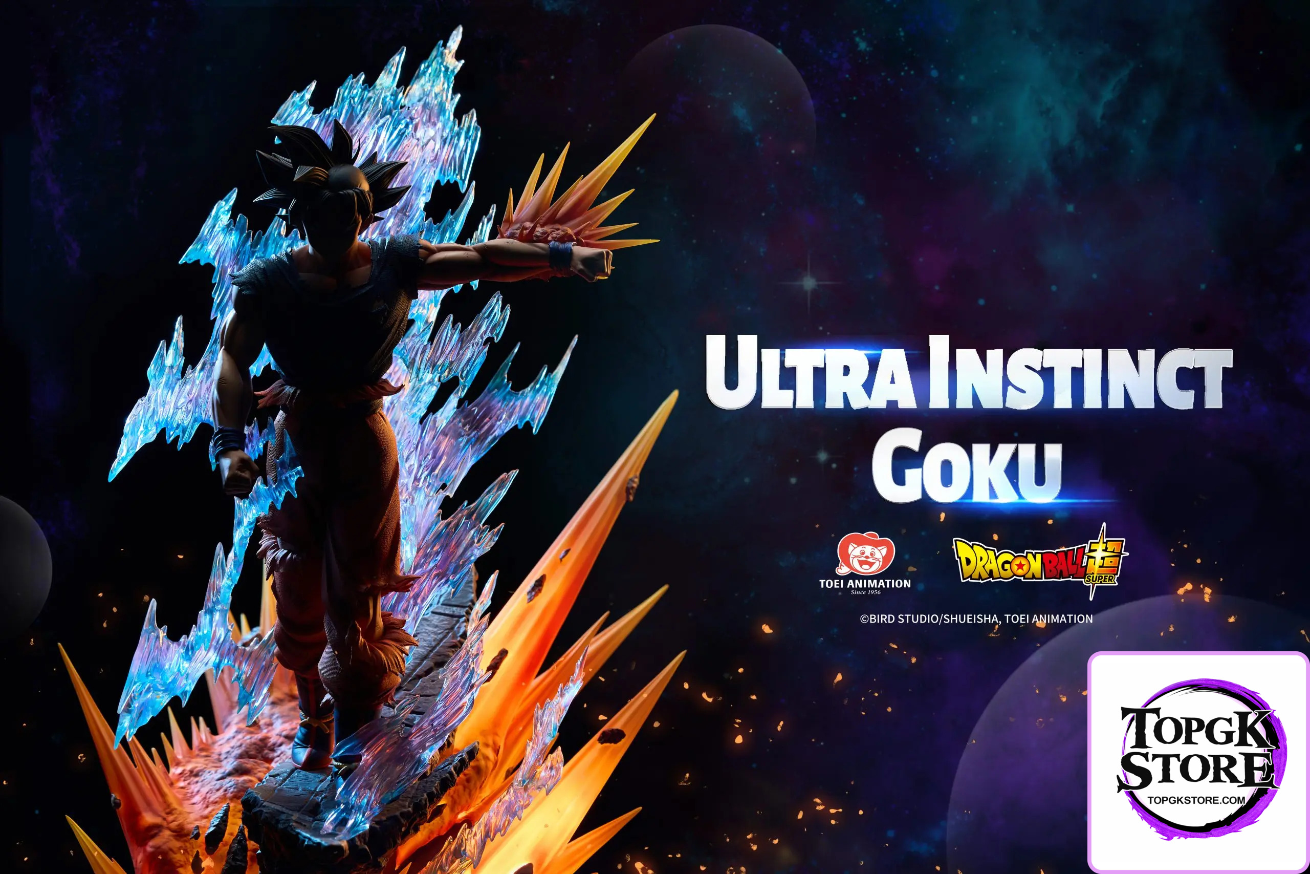 Light Year Studio – Dragon Ball Super Collectible Statue Ultra Instinct Son Goku (Licensed) - Photo 10 | TopGKStore