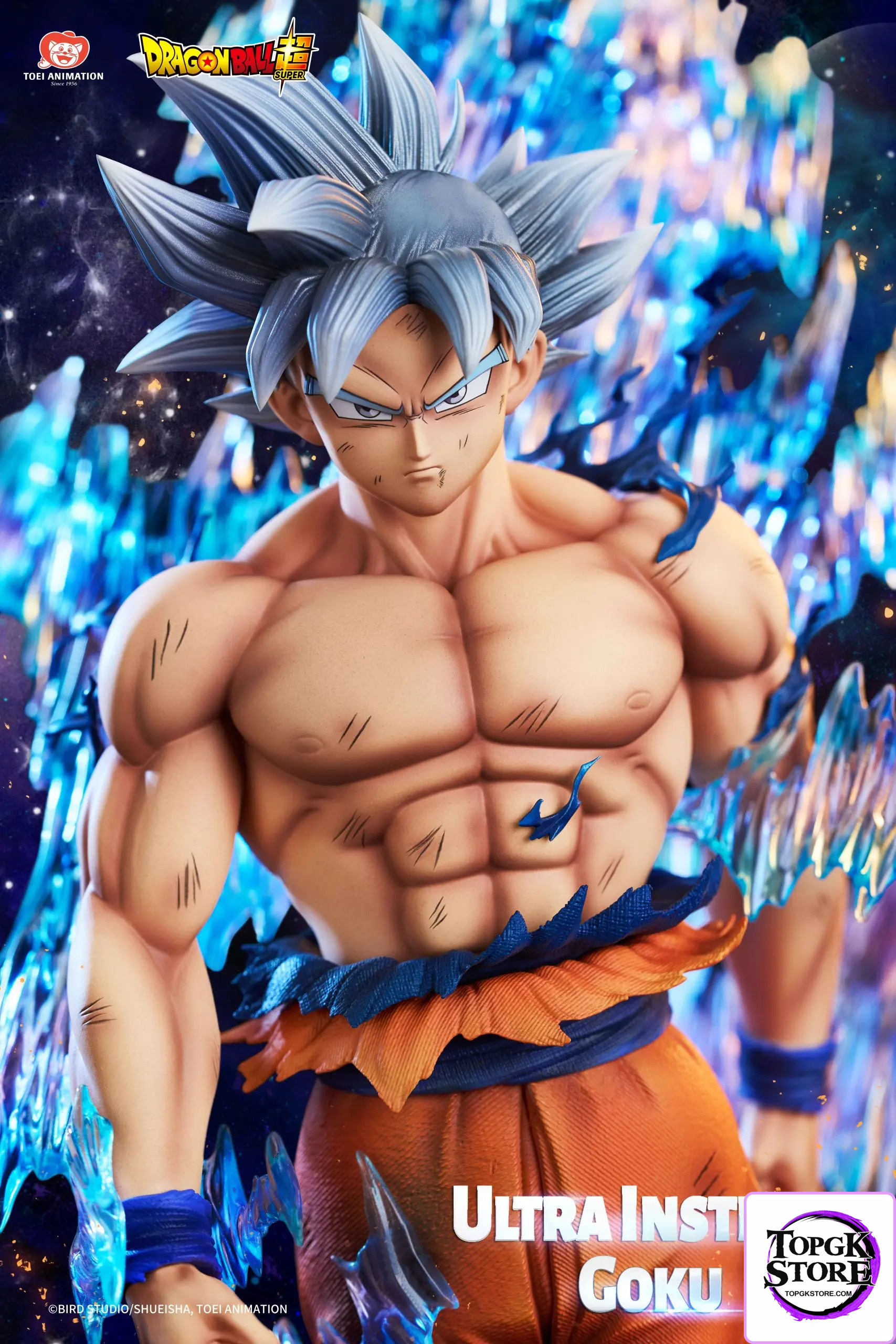 Light Year Studio – Dragon Ball Super Collectible Statue Ultra Instinct Son Goku (Licensed) - Photo 8 | TopGKStore